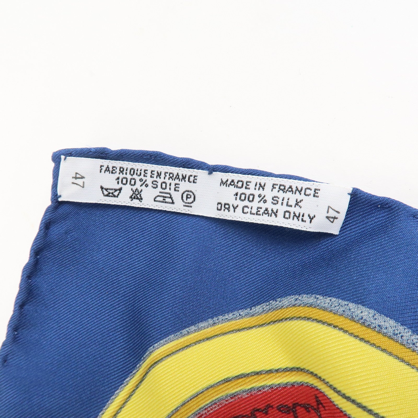 HERMES Carre 90 Silk 100% Scarf GRAND APPARAT Red Navy