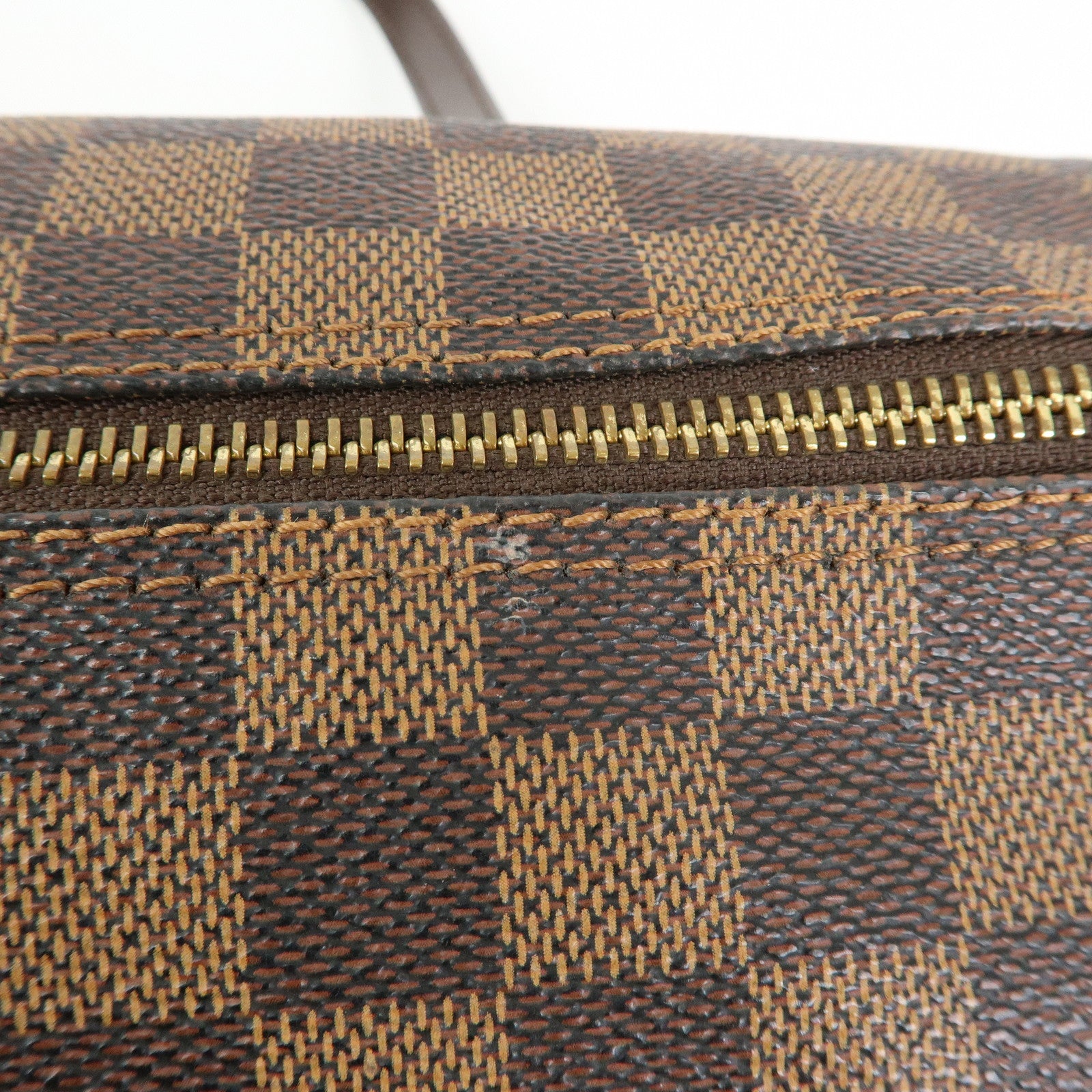 Louis Vuitton Damier Ebene Papillon 26 Hand Bag Brown N51304