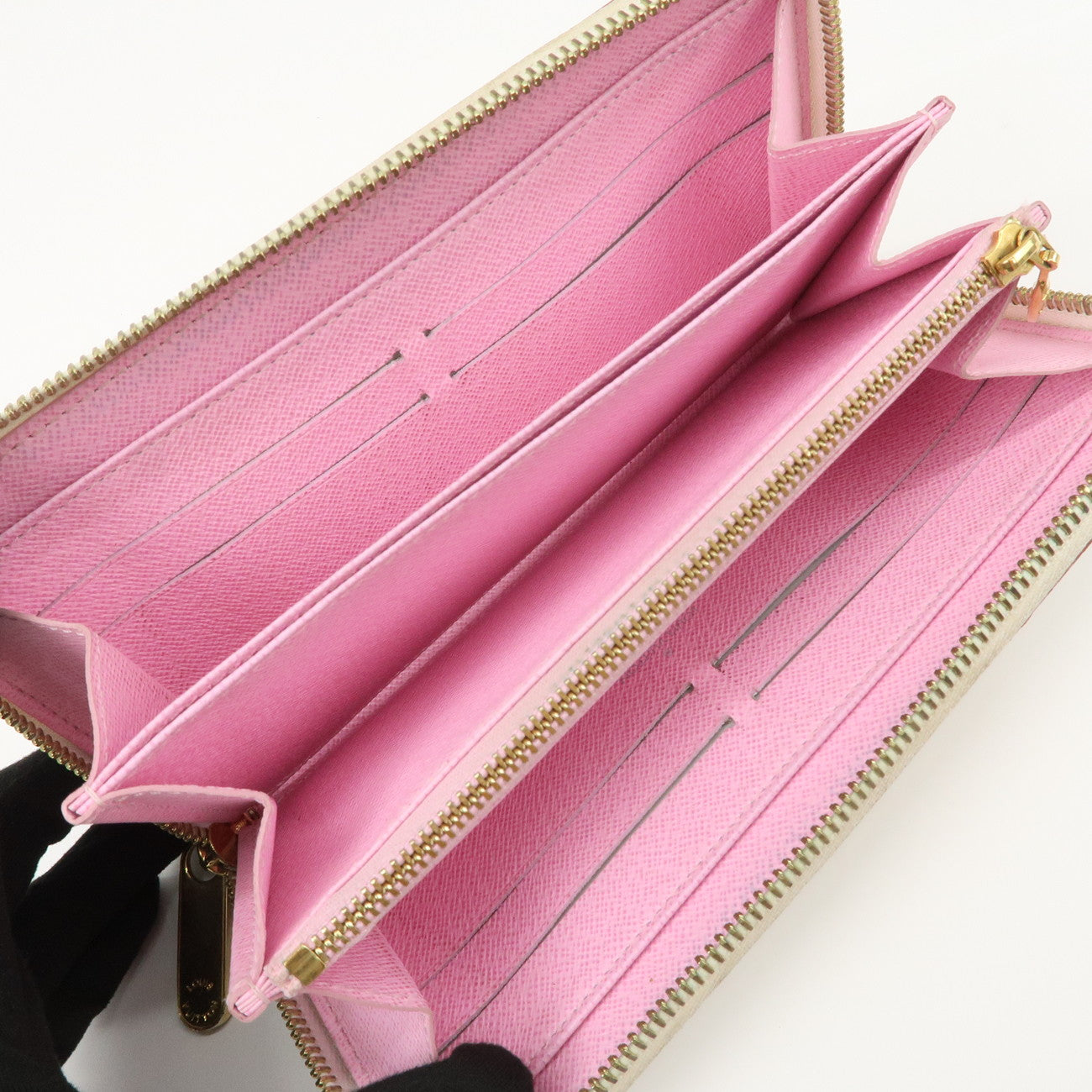 Louis Vuitton Monogram Multicolor Zippy Long Wallet Blanc M60241