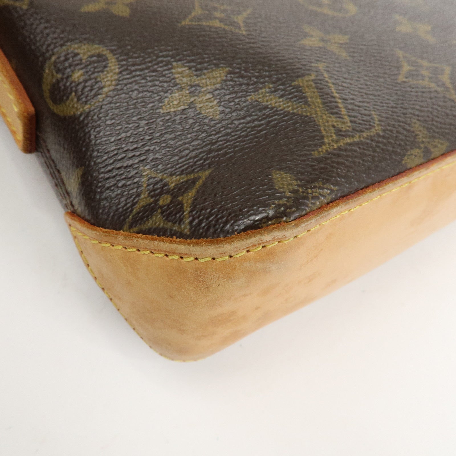 Louis Vuitton Monogram Trotteur Shoulder Bag Brown M51240