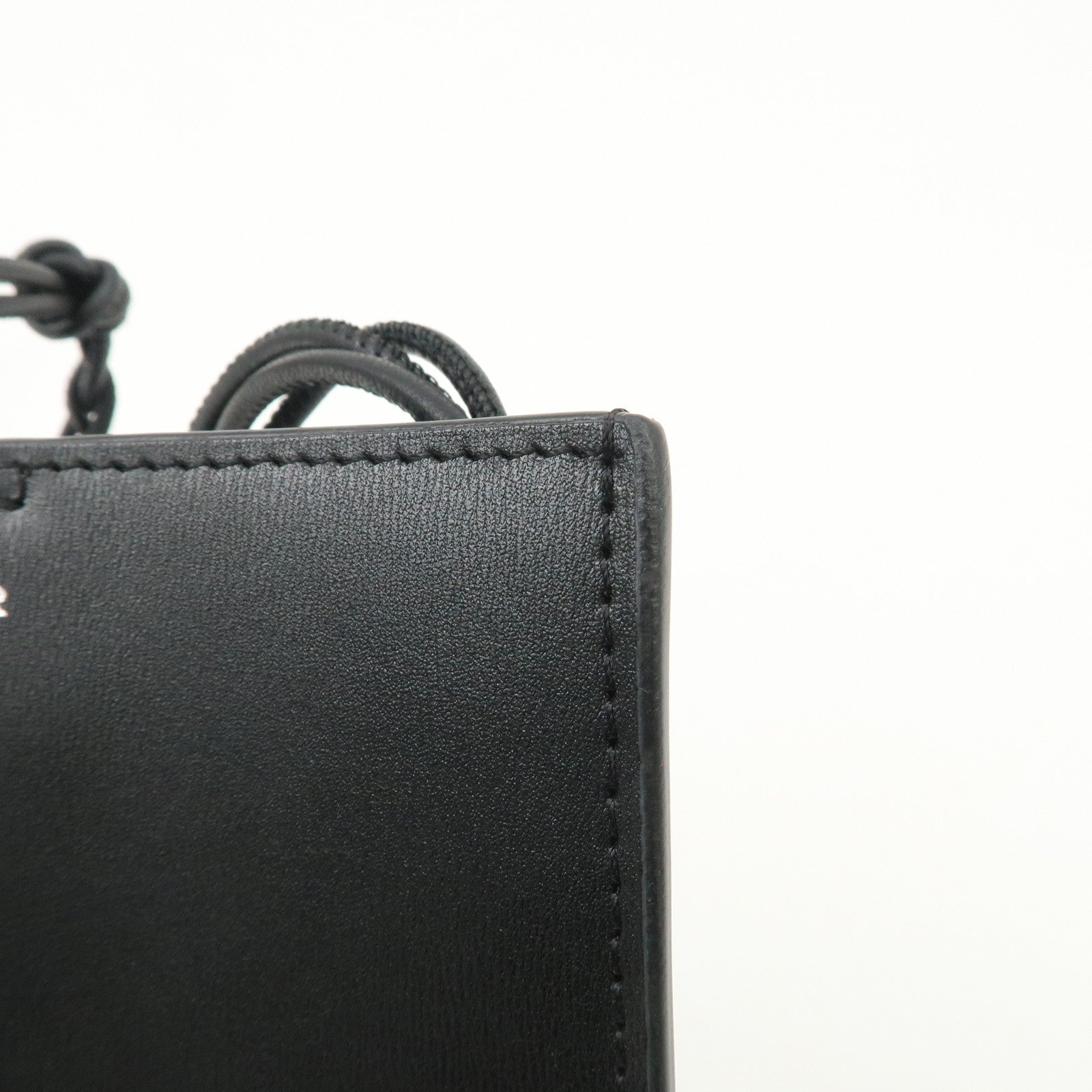 Jil Sander Leather Tangle Bag Shoulder Bag Black