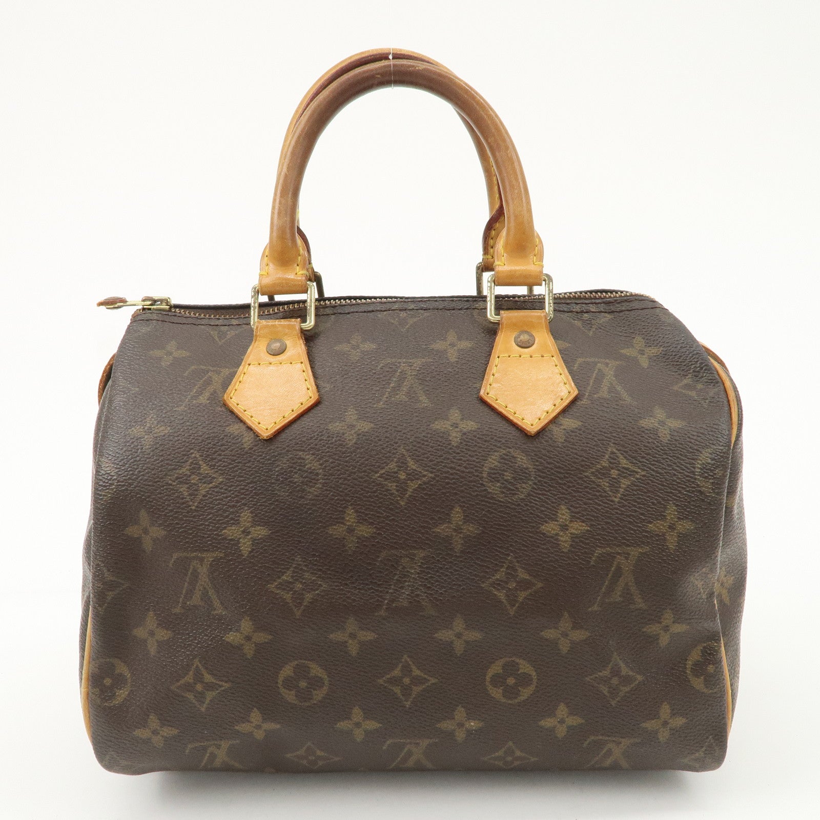 Louis Vuitton Monogram Speedy 25 Hand Bag Boston Bag M41528 Used