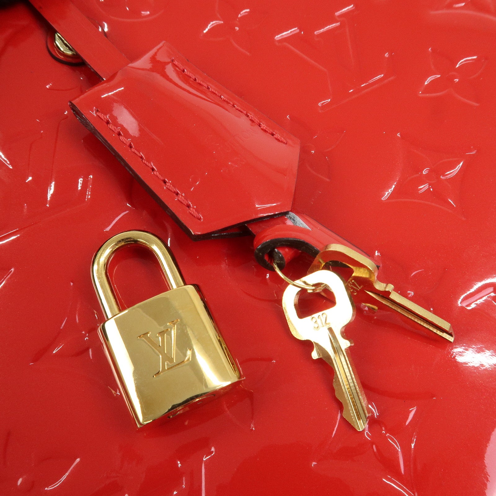 Louis Vuitton Monogram Vernis Montaigne BB 2Way Bag Hand Bag M50170