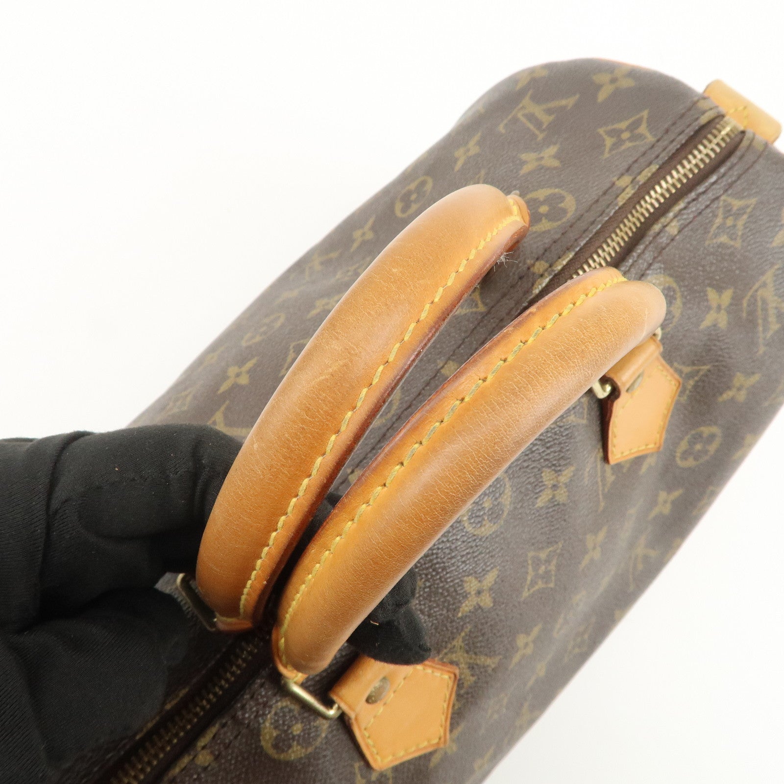 Louis Vuitton Monogram Speedy 30 Boston Bag Hand Bag Brown M41526