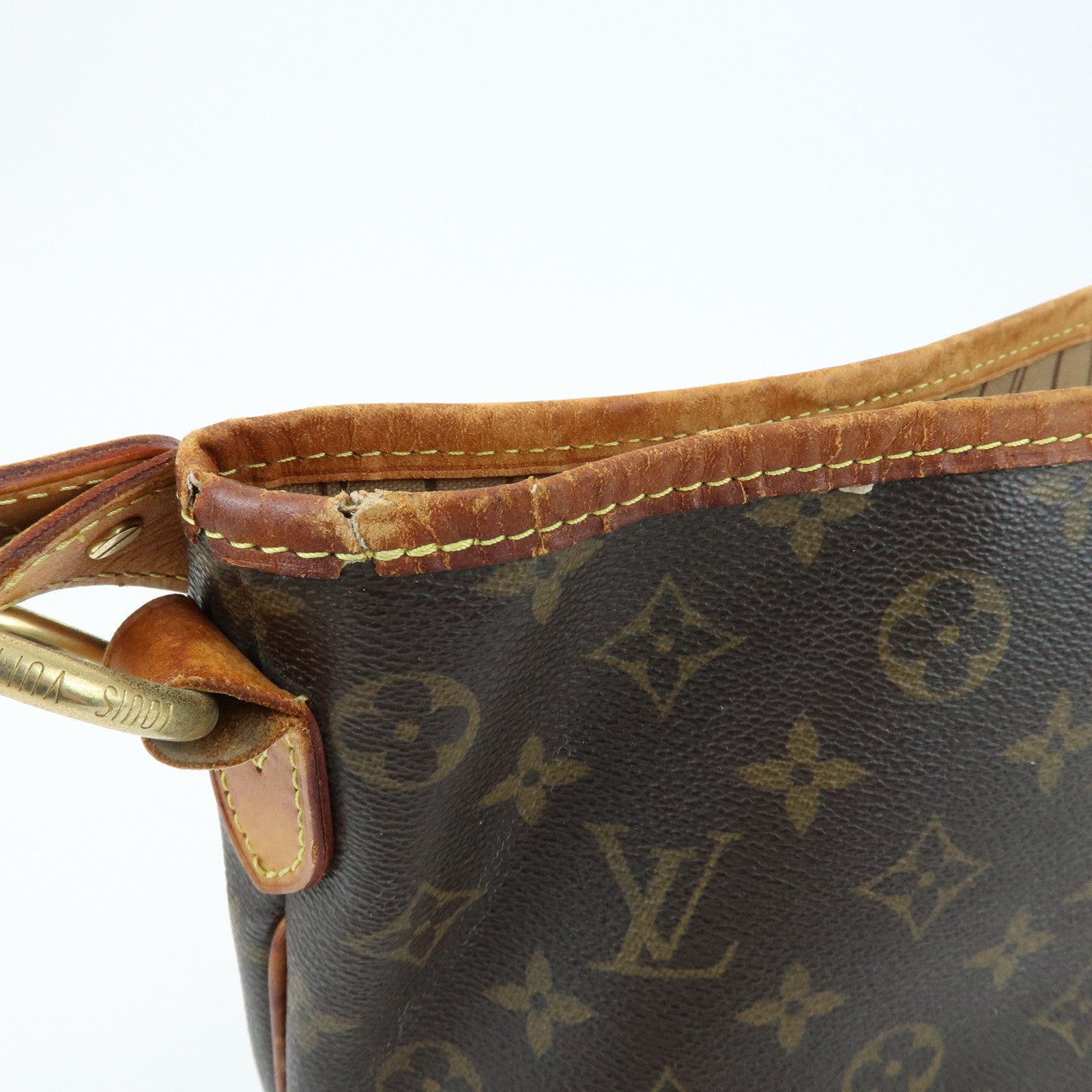 Louis Vuitton Monogram Delightful PM Shoulder Bag Brown M40352