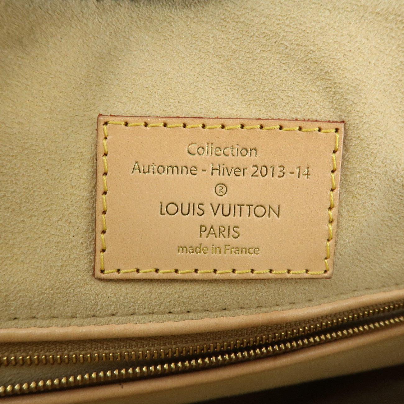 Louis Vuitton Monogram LockIt Chain Hand Bag Brown M40989 Used