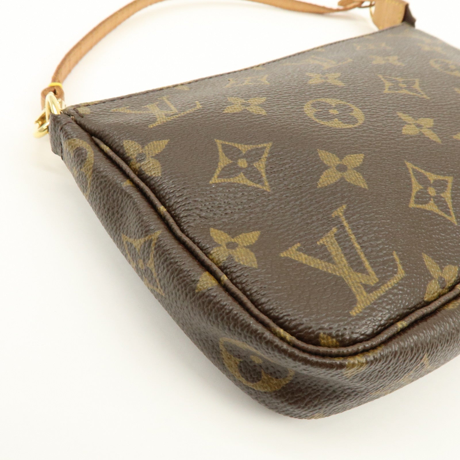Louis Vuitton Monogram Pochette Accessoires Pouch Hand Bag M51980