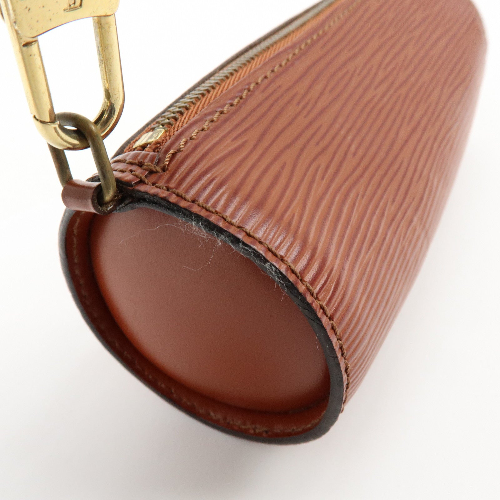 Louis Vuitton Epi Mini Pouch For Soufflot Hand Bag Kenya Brown