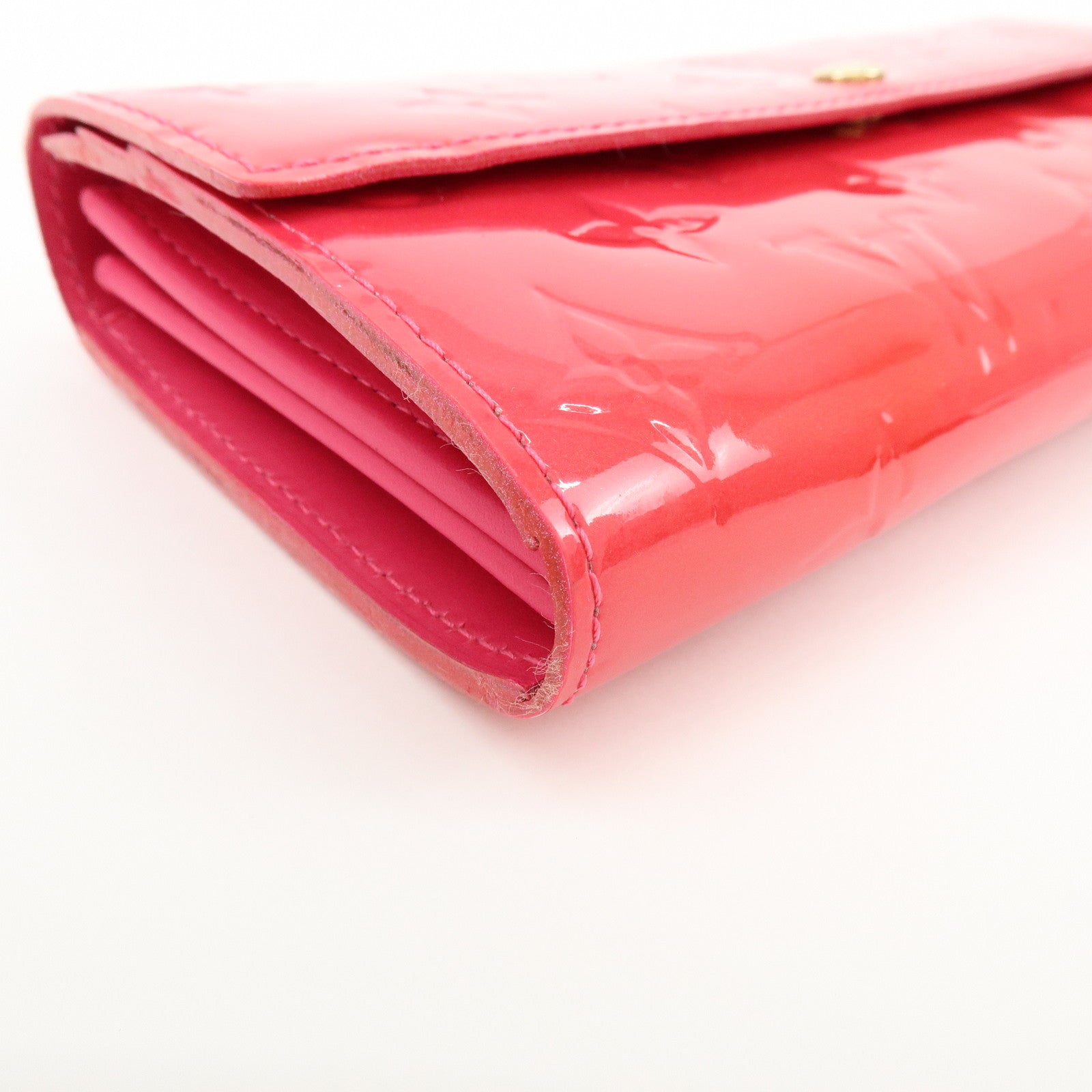 Louis Vuitton Monogram Vernis Portefeuille Sarah Long Wallet M93633