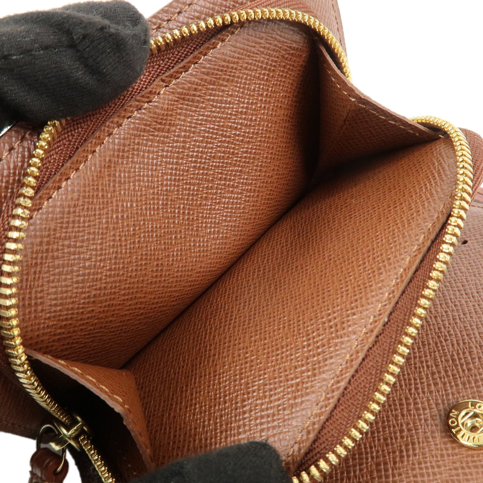 Louis Vuitton Monogram Portemonnaie Insolite Coin Case Brown M60192