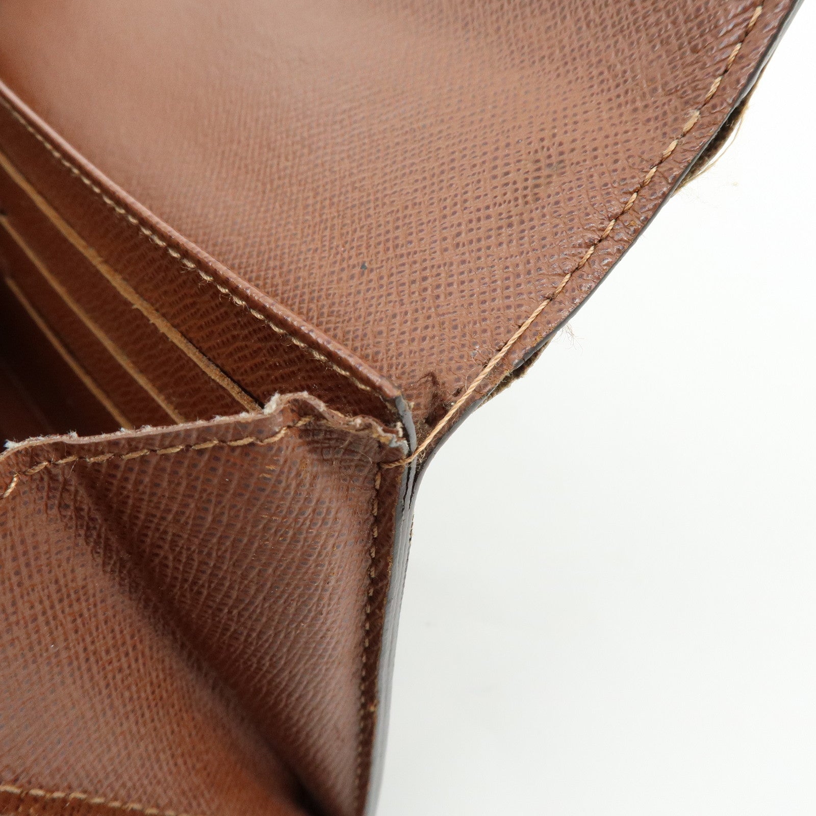 Louis Vuitton Monogram Portefeuille Sarah Long Wallet Brown M61734