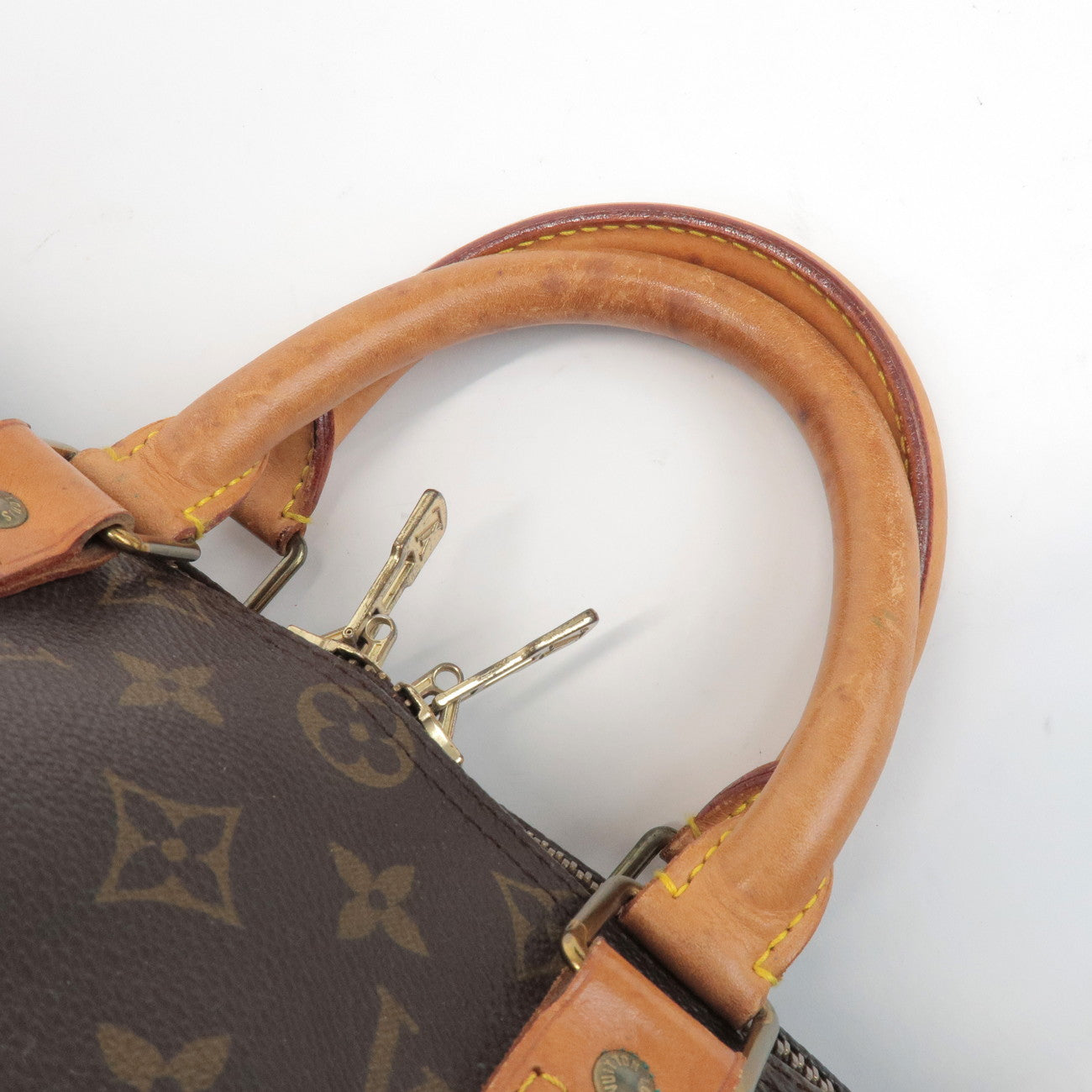 Louis Vuitton Monogram Keep All Bandouliere 45 Boston Bag M41418