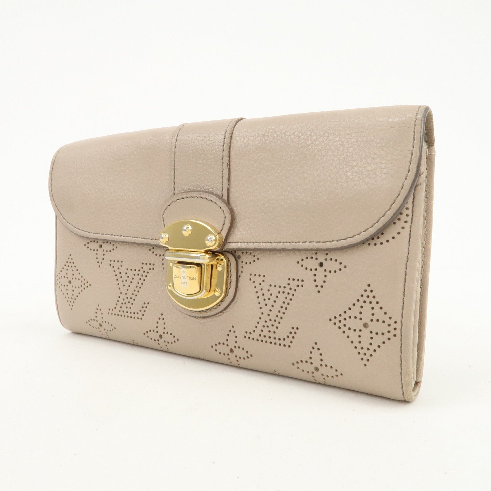 Louis Vuitton Monogram Mahina Portefeuille Iris Long Wallet M58094