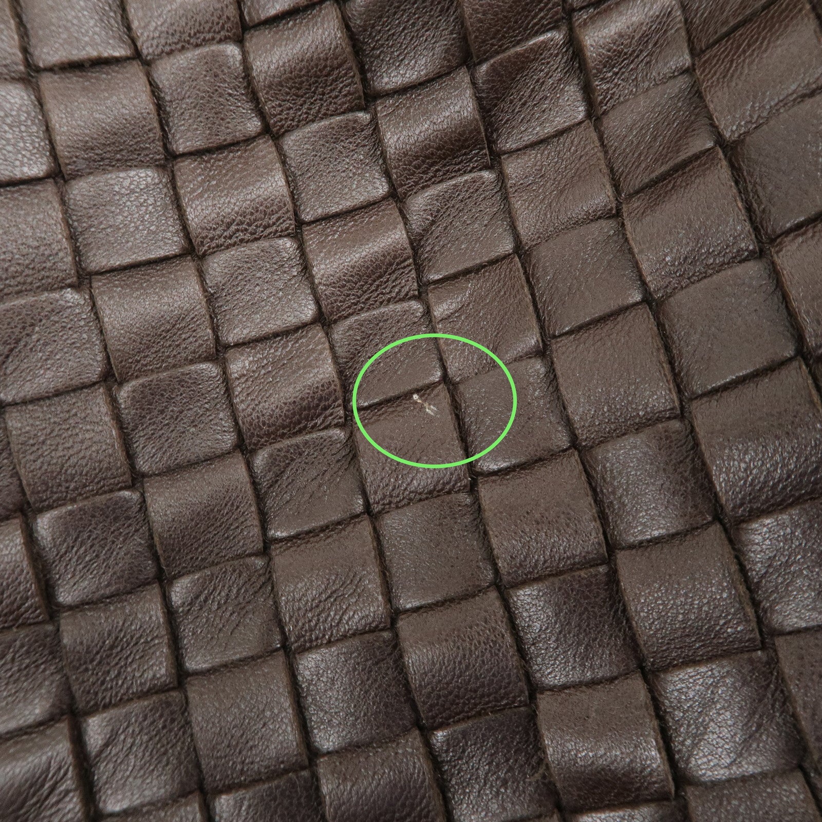 BOTTEGA VENETA Hobo Intrecciato Leather Shoulder Bag Hand Bag Brown