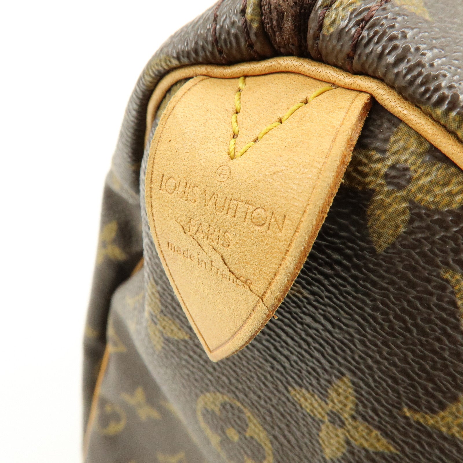 Louis Vuitton Monogram Speedy 30 Boston Bag Hand Bag Brown M41526