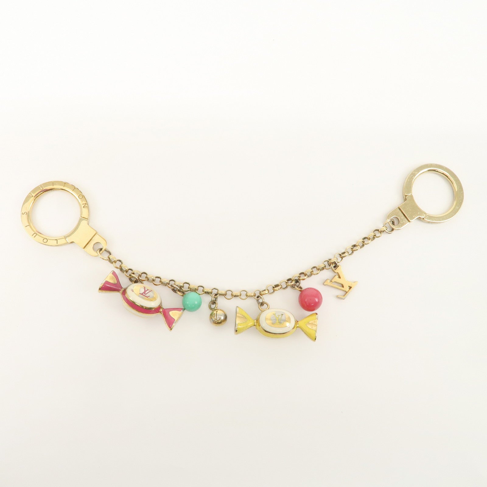 Louis Vuitton Porte Cles Chaine Delice Key Charm Multicolor M66002