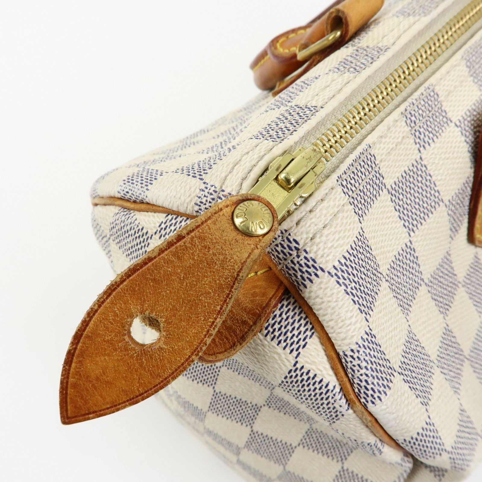 Louis Vuitton Damier Azur Speedy 30 Boston Bag Hand Bag N41370