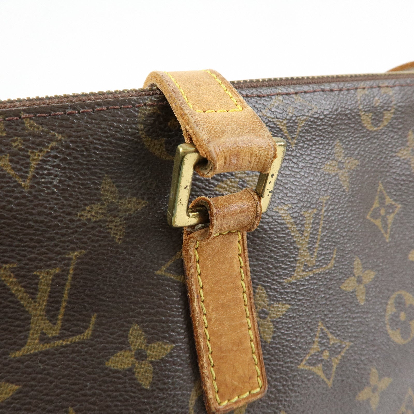 Louis Vuitton Monogram Cabas Mezzo Tote Bag Shoulder Bag M51151