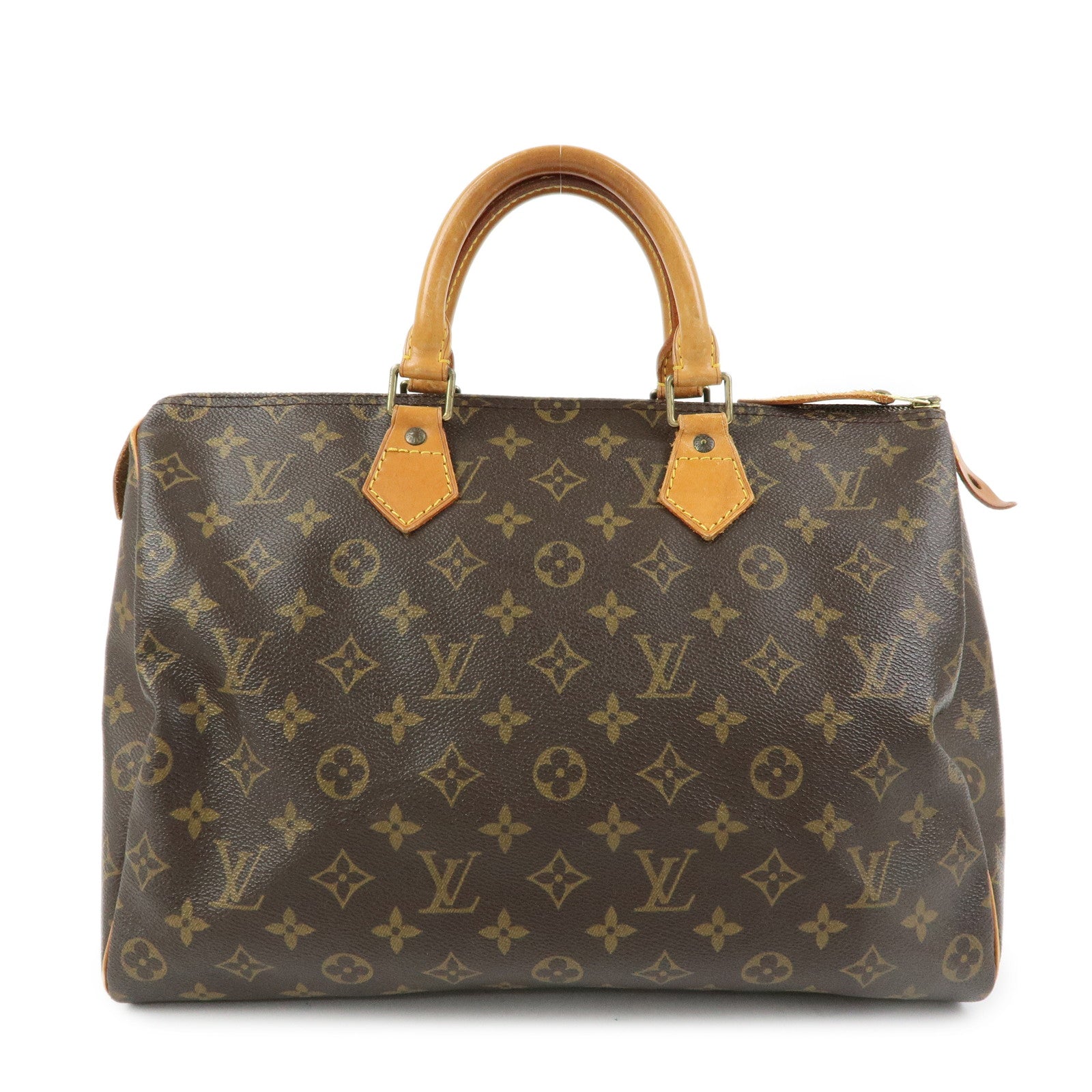 Louis Vuitton Monogram Speedy 35 Boston Bag Hand Bag M41524