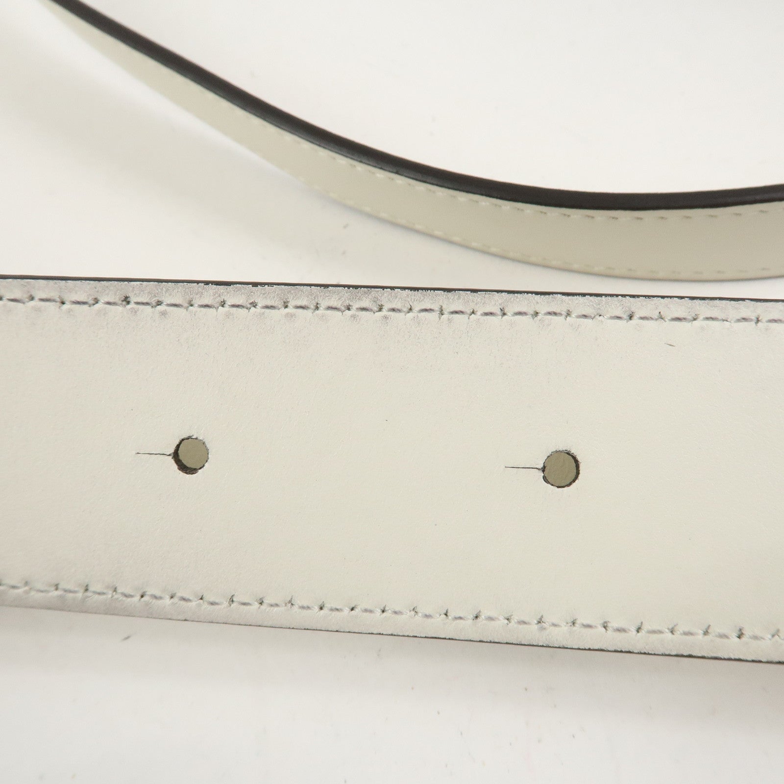 JIMMY CHOO Cinch Calf Leather Medium 2Way Hand Shoulder Bag Ivory