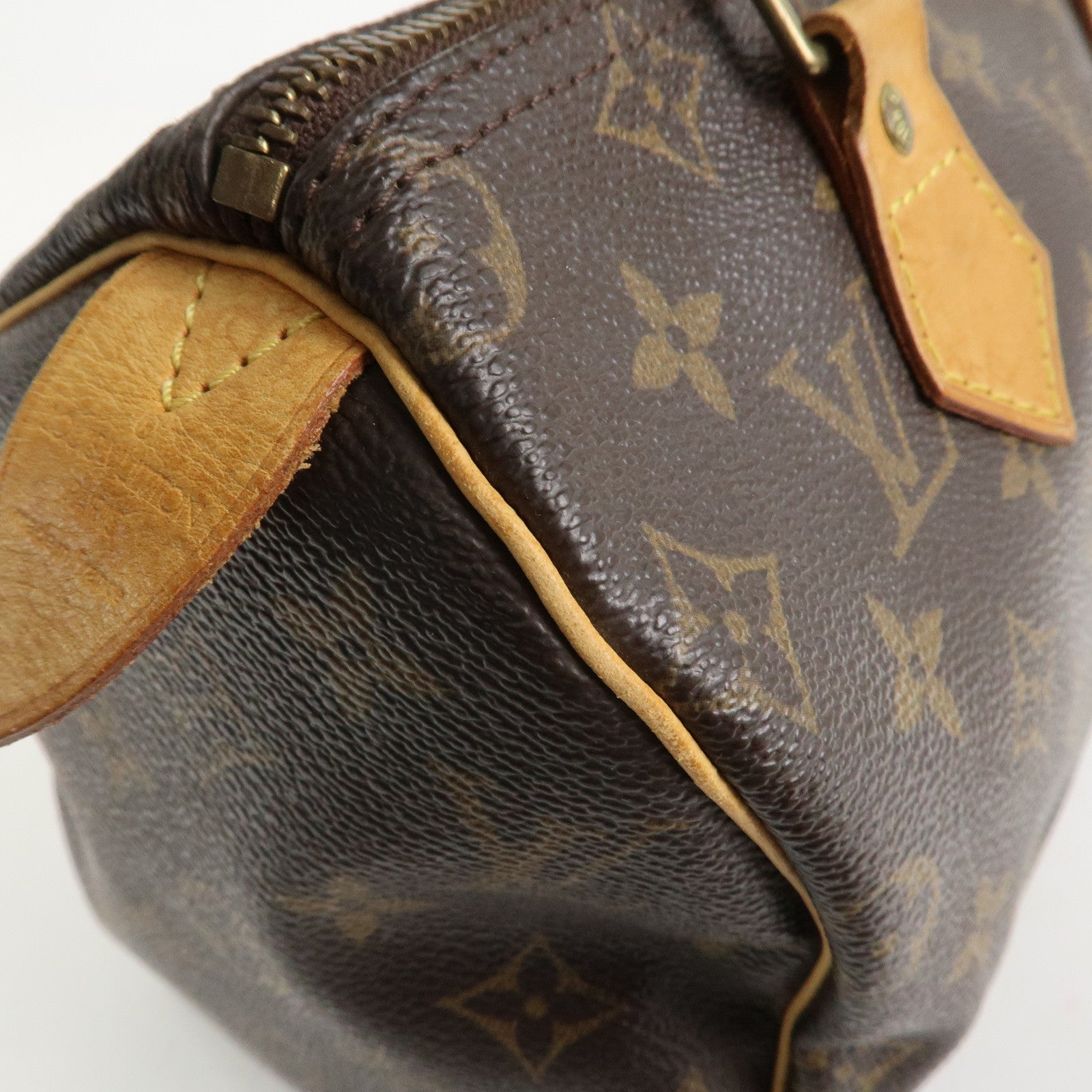 Louis Vuitton Monogram Speedy 25 Boston Bag Hand Bag Brown M41528