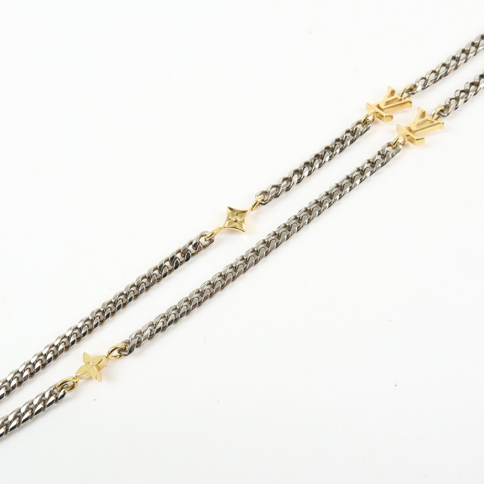 Louis Vuitton Metal 3-In-1 Glasses Chain Necklace Bracelet M00347