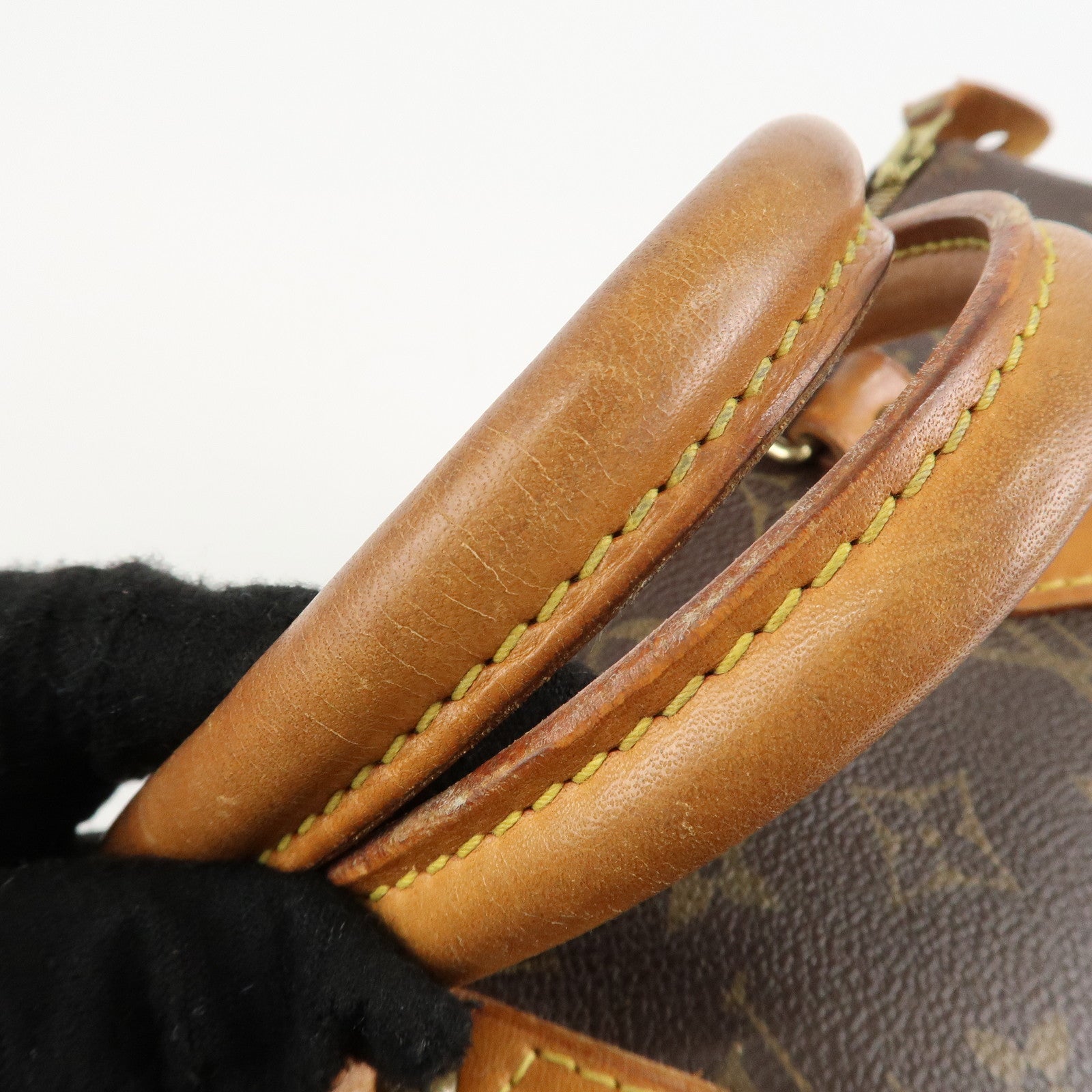 Louis Vuitton Monogram Speedy 30 Boston Bag Hand Bag Brown M41526 Used