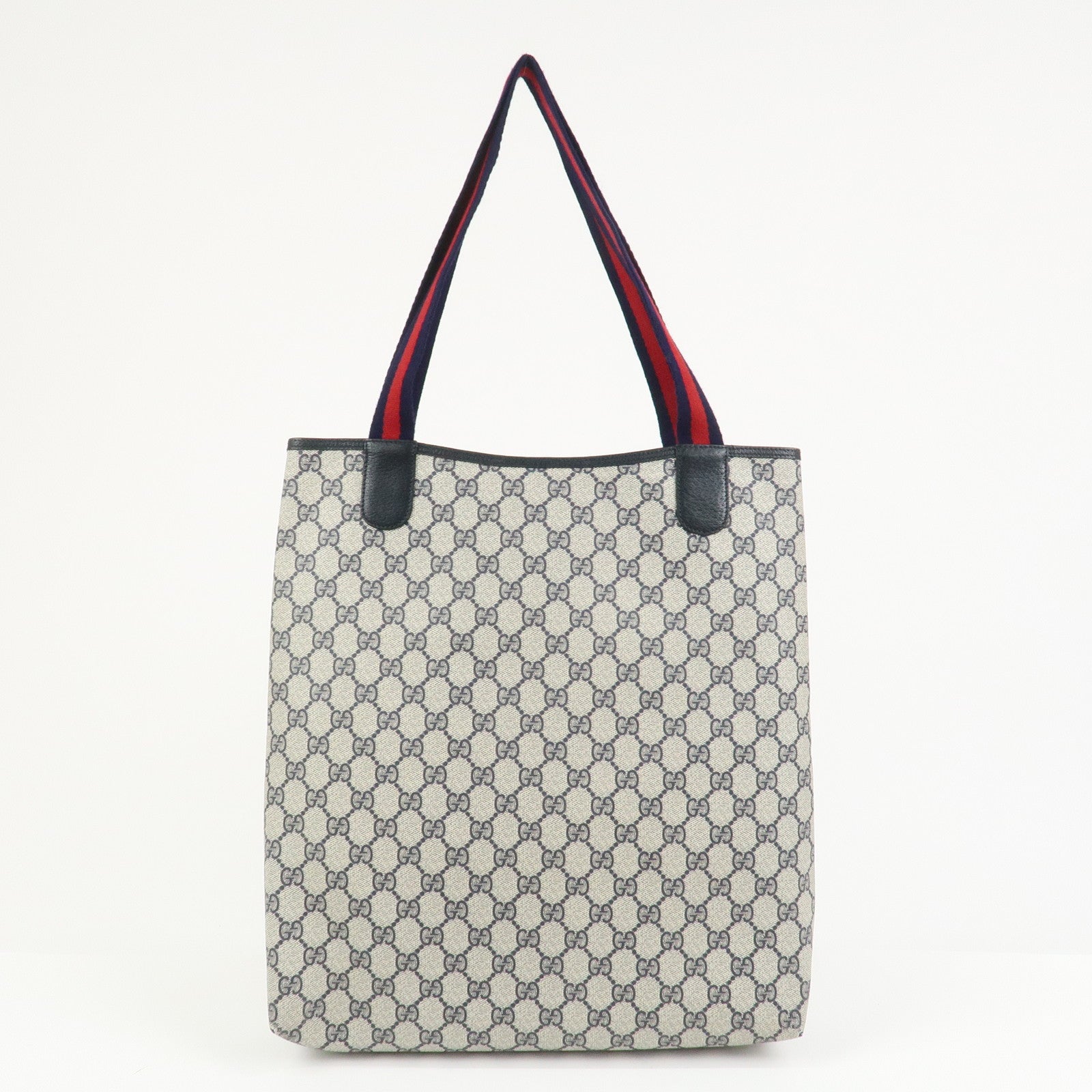 GUCCI Old Gucci Sherry GG Supreme Tote Bag Shoulder Bag 904・02・003