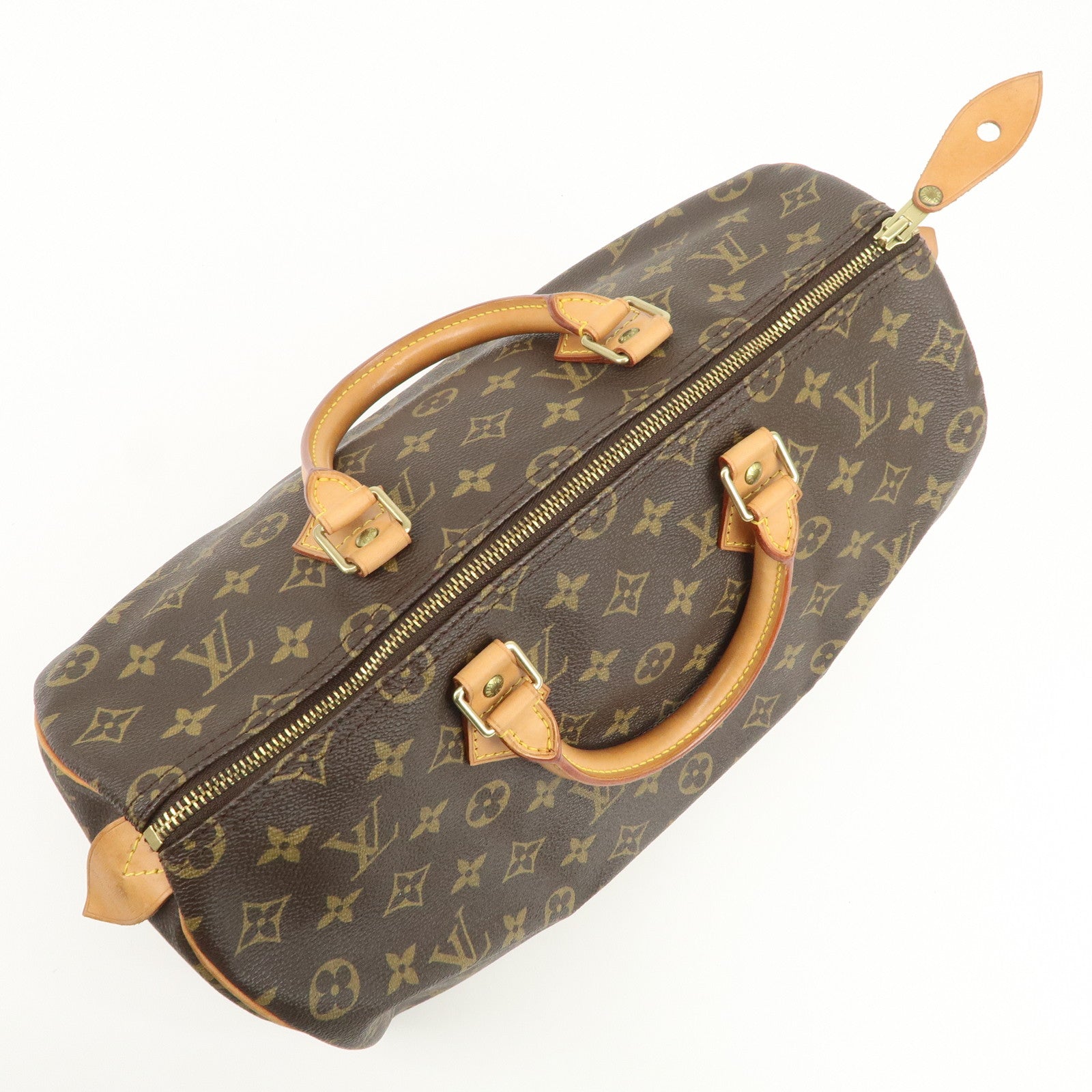 Louis Vuitton Monogram Speedy 35 Boston Bag Hand Bag M41524