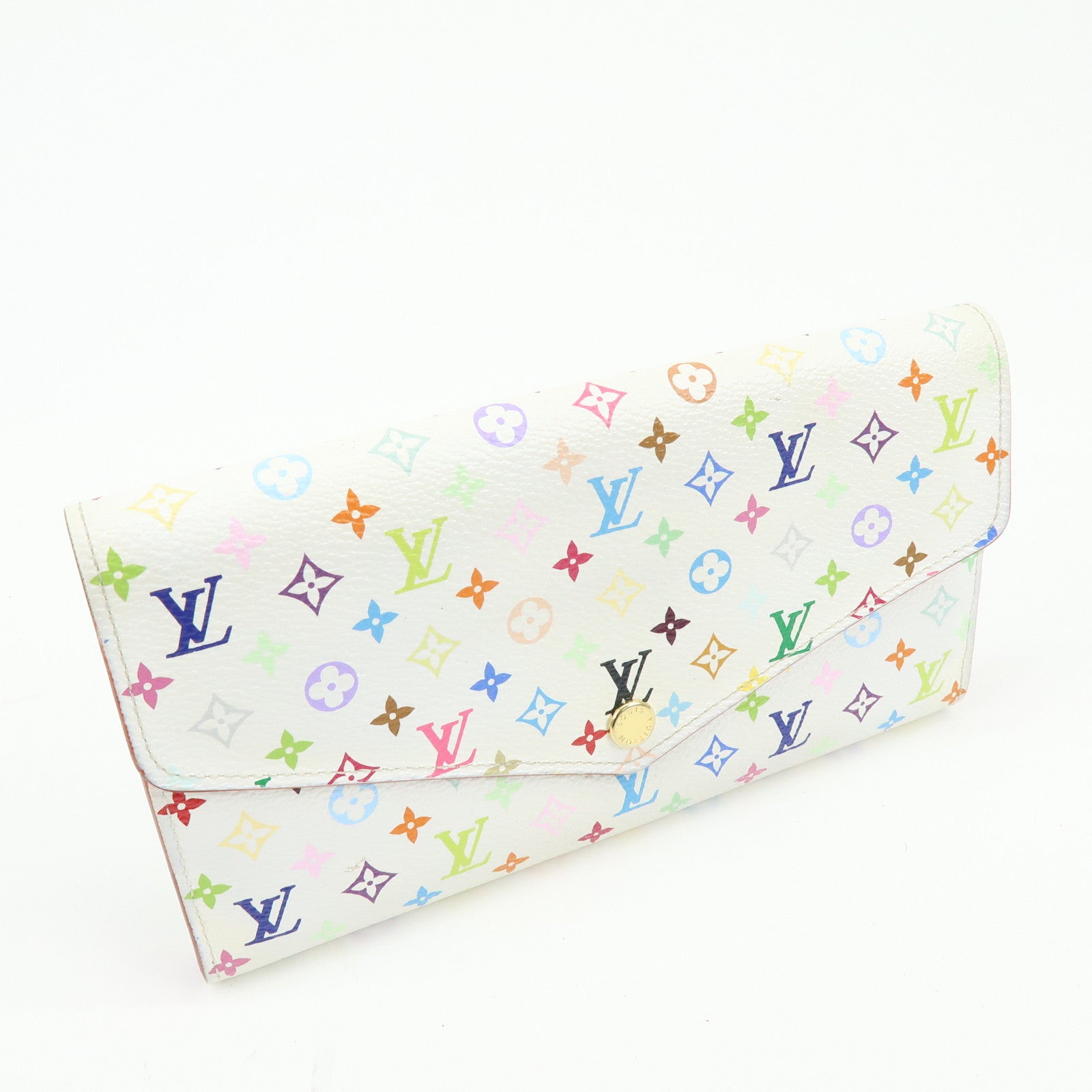 Louis Vuitton Monogram Multicolor Portefeuille Sarah Wallet M60667