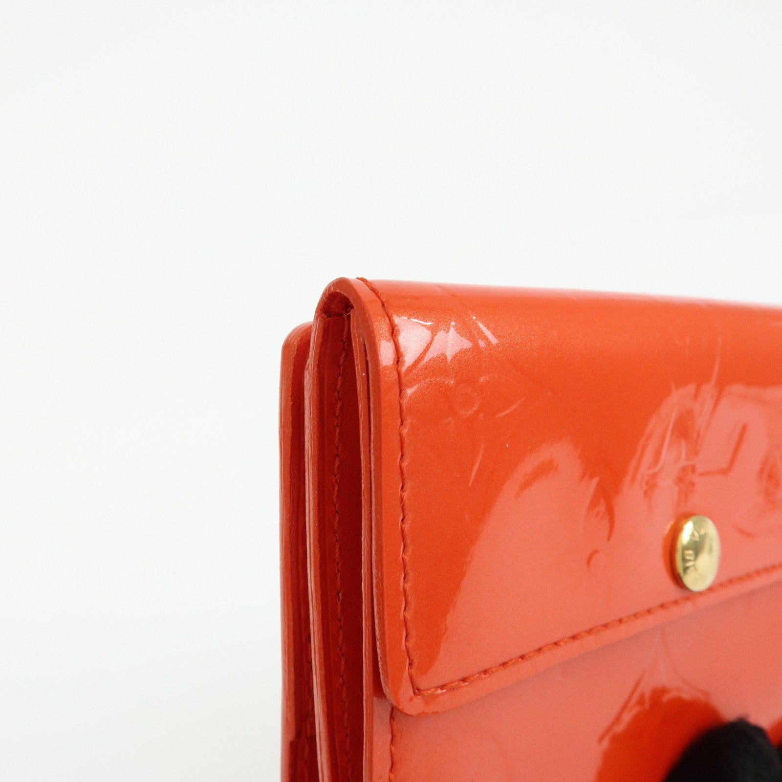 Louis Vuitton Monogram Vernis Leather Ludlow Orange Sunset M93630