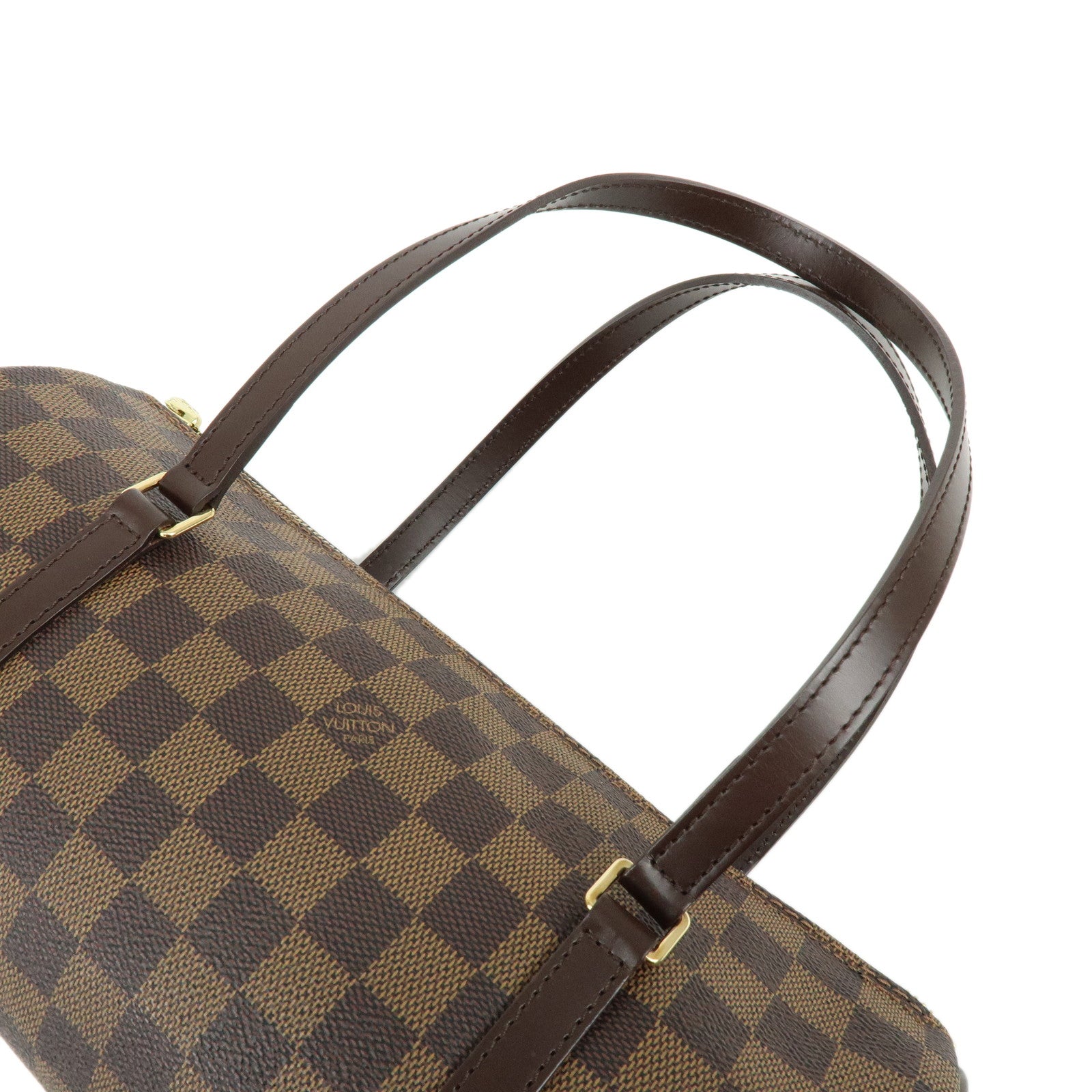 Louis Vuitton Damier Ebene Papillon 30 Hand Bag Brown N51303