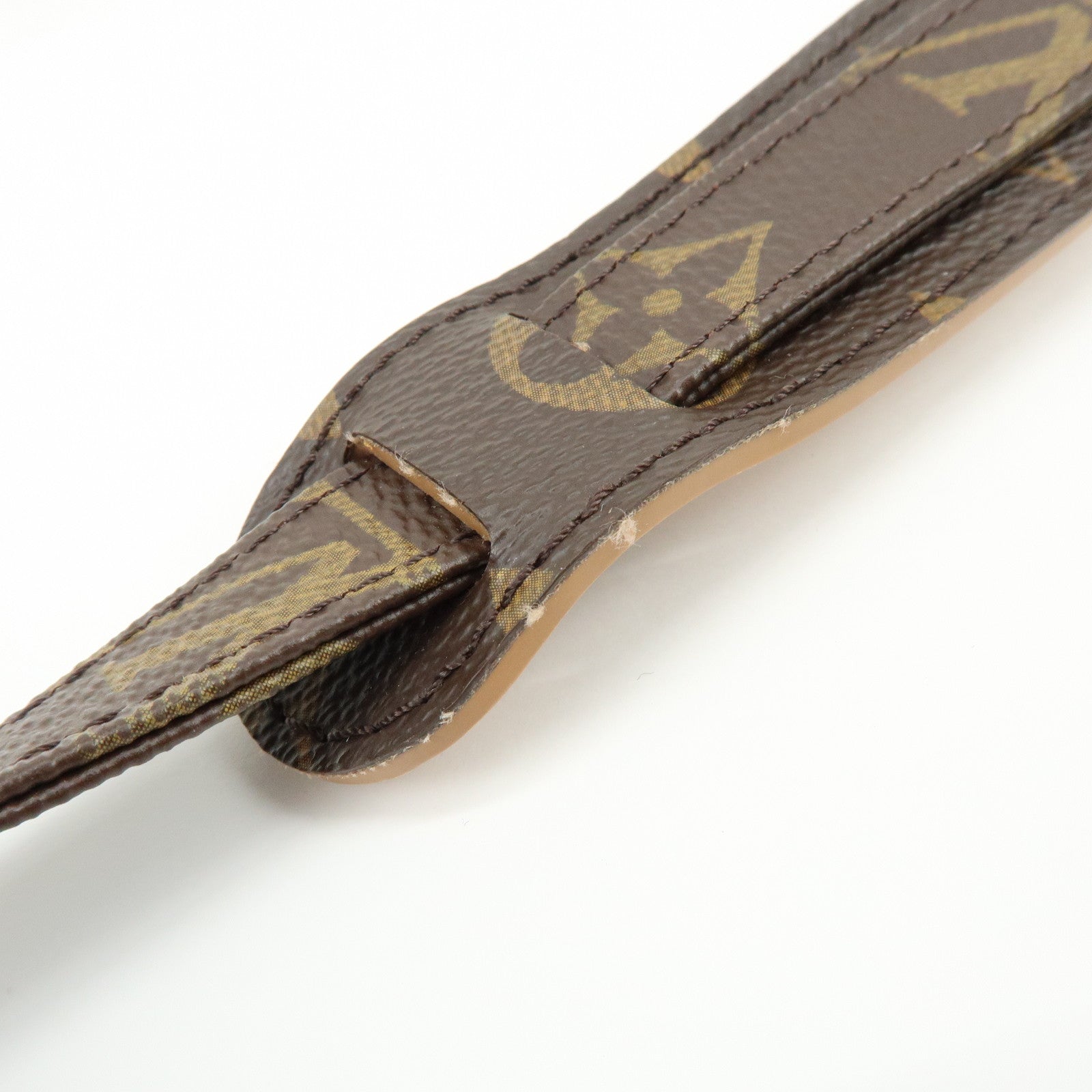 Louis Vuitton Monogram Adjustable Shoulder Strap Brown 120cm J52315