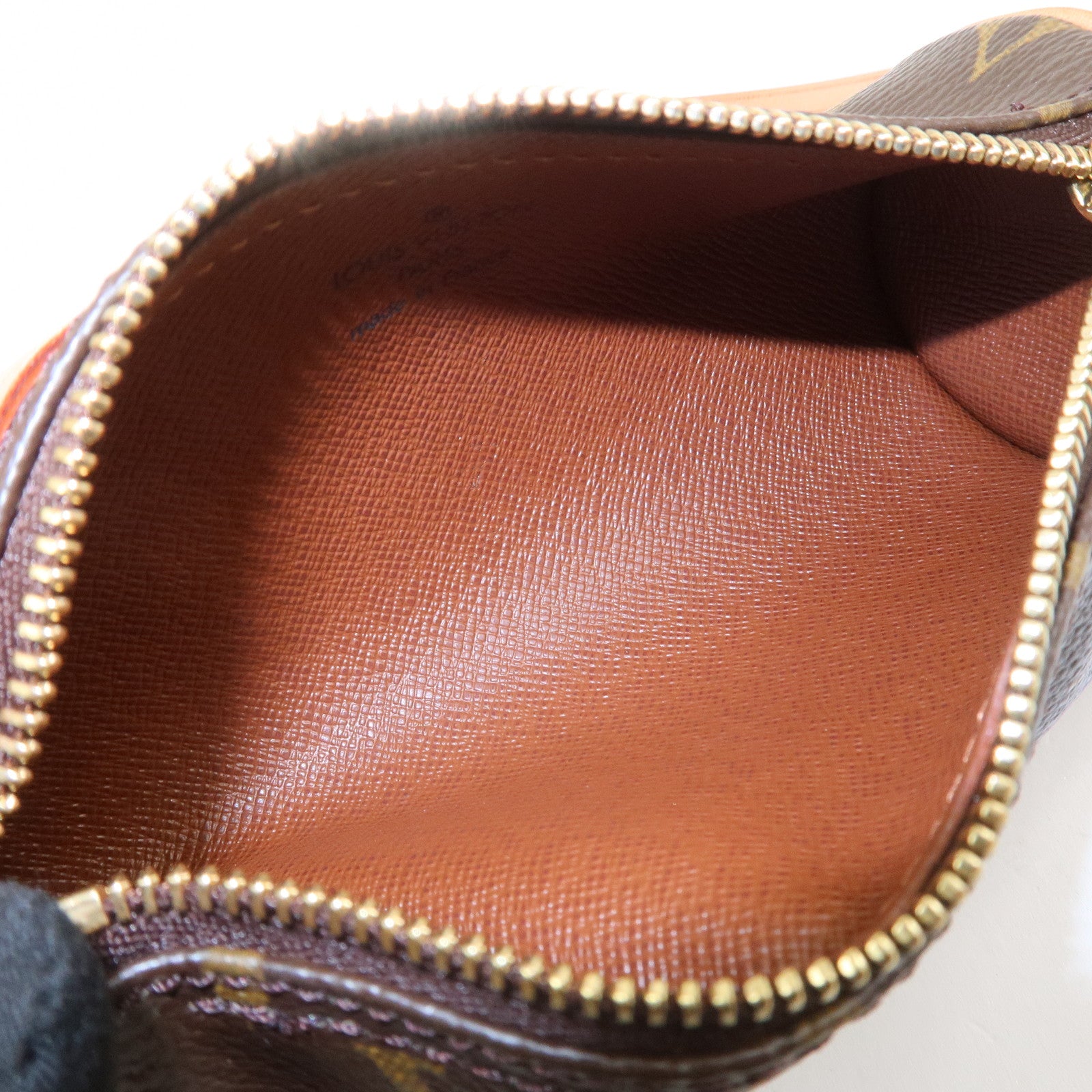 Louis Vuitton Monogram Mini Pouch for Papillon Bag Brown