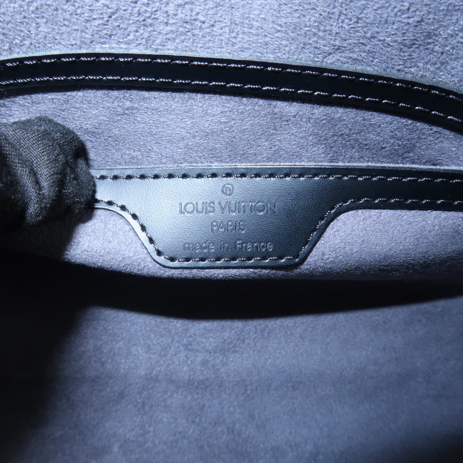 Louis Vuitton Epi Soufflot Shoulder Bag Hand Bag Noir M52222