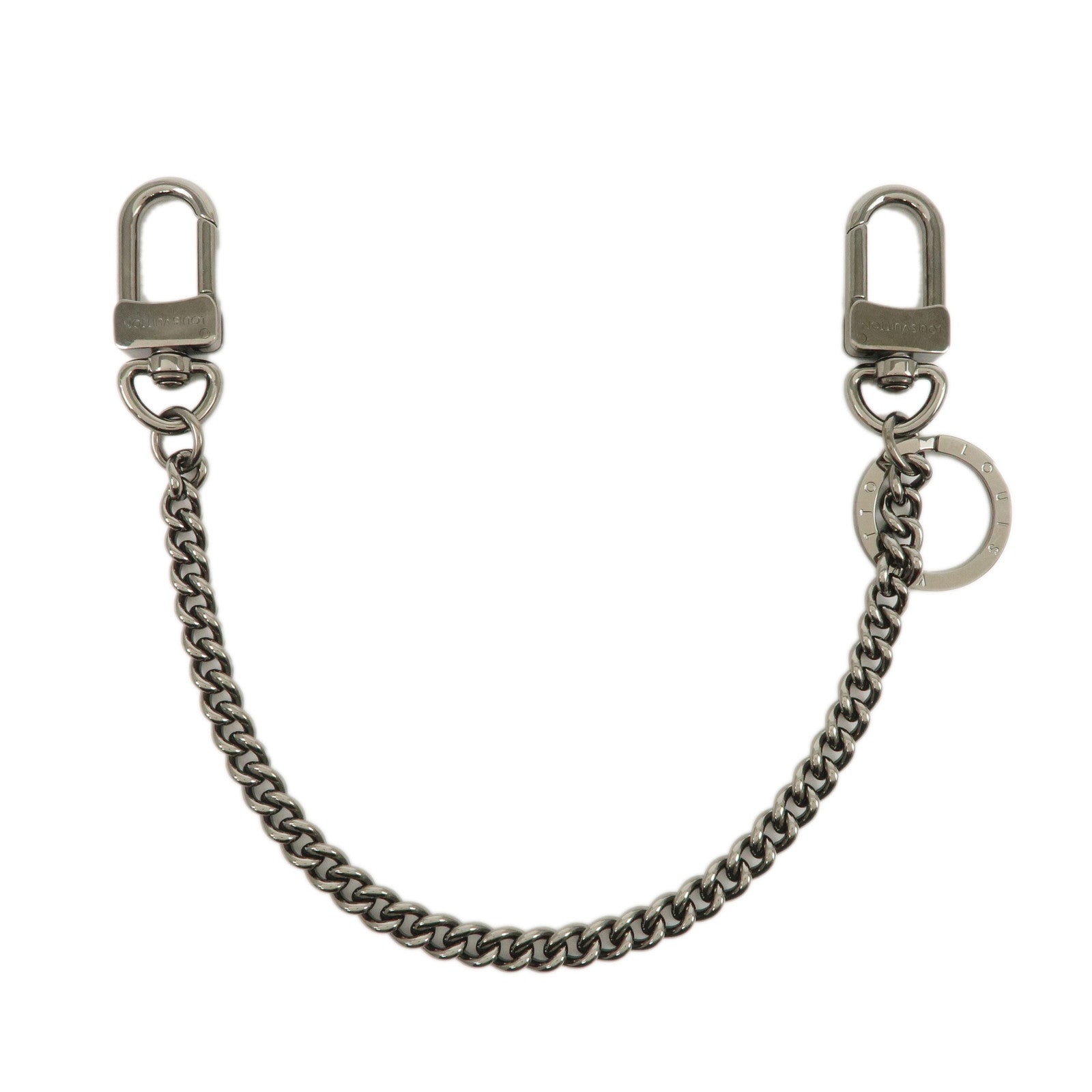 Louis Vuitton Metal Chenne Anneau Chain Silver M58035