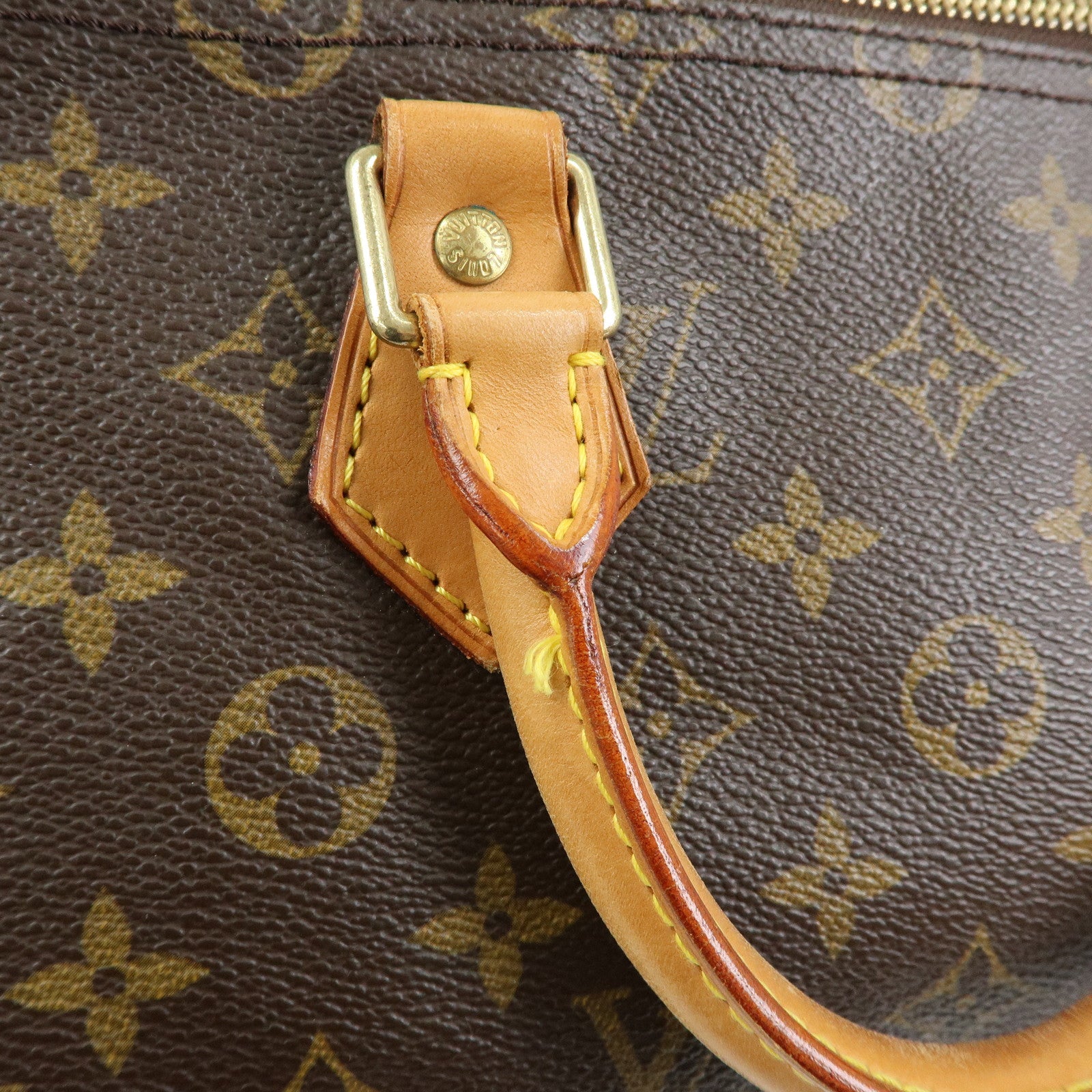 Louis Vuitton Monogram Speedy 35 Boston Bag Hand Bag M41524