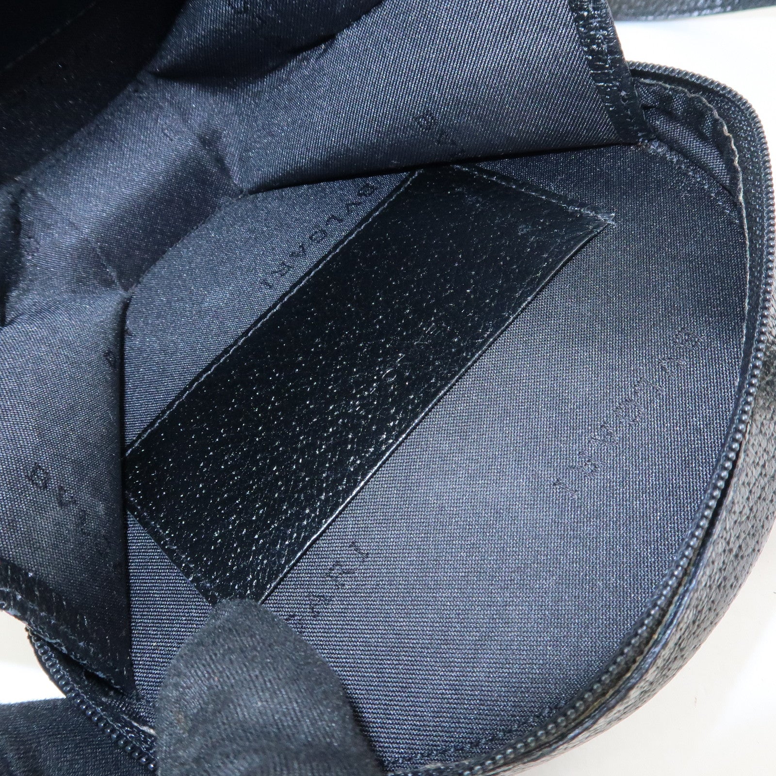 BVLGARI Logo B-Zero 1 Drum Leather Shoulder Bag Black