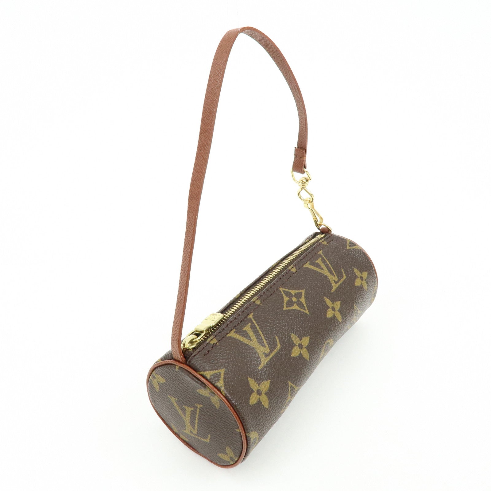 Louis Vuitton Monogram Mini Pouch for Papillon Bag Brown