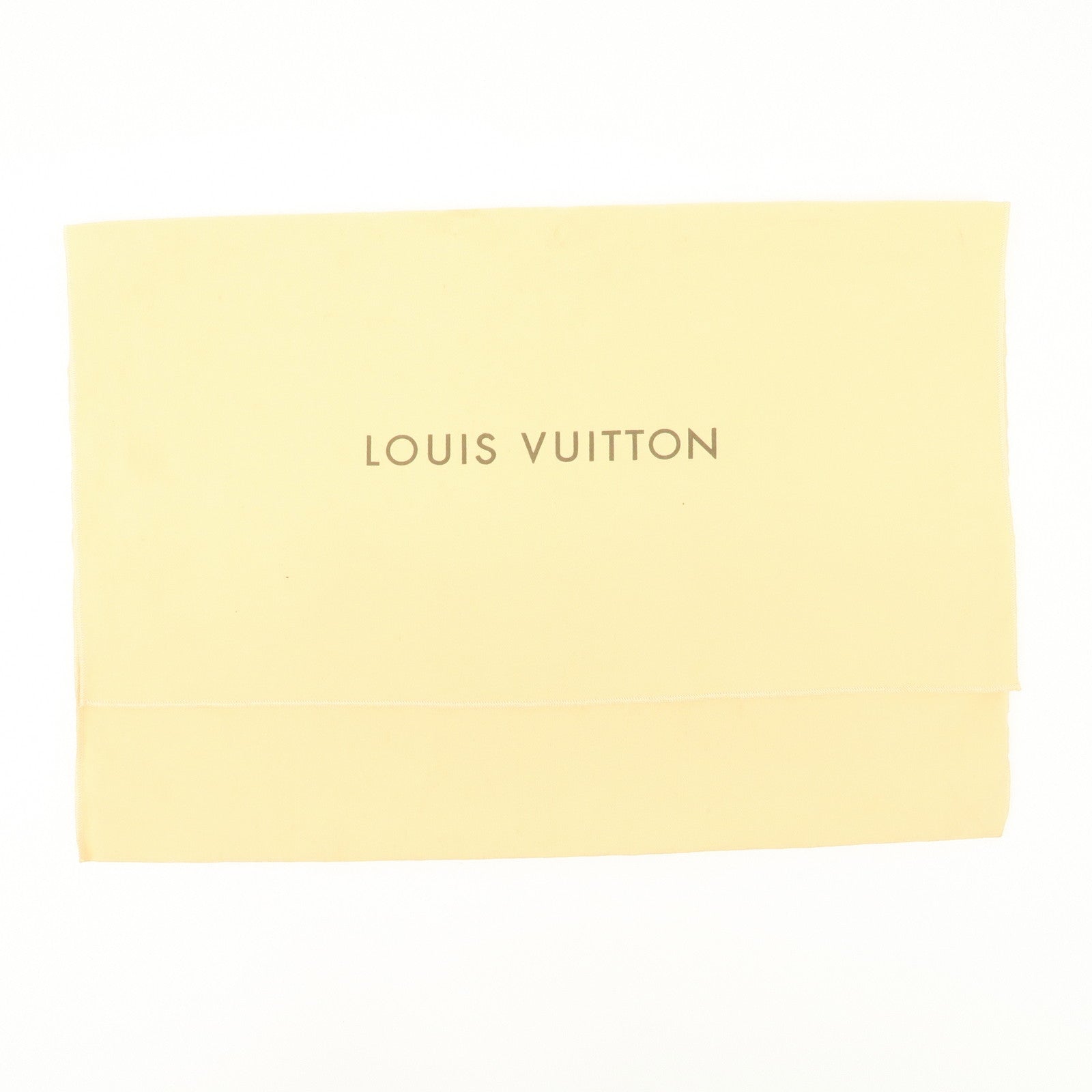 Louis Vuitton Set of 11 Dust Bag Storage Bag Flap Style Beige