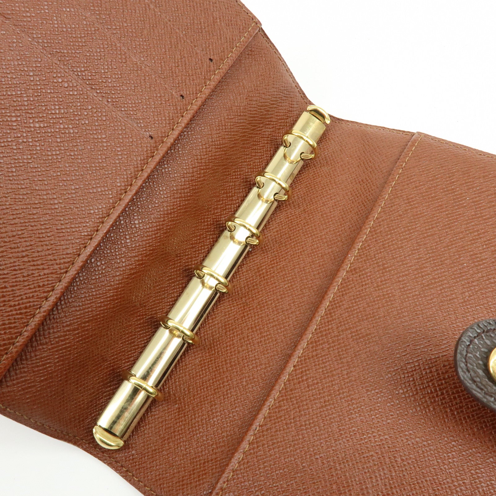 Louis Vuitton Monogram Agenda PM Planner Cover Brown R20005