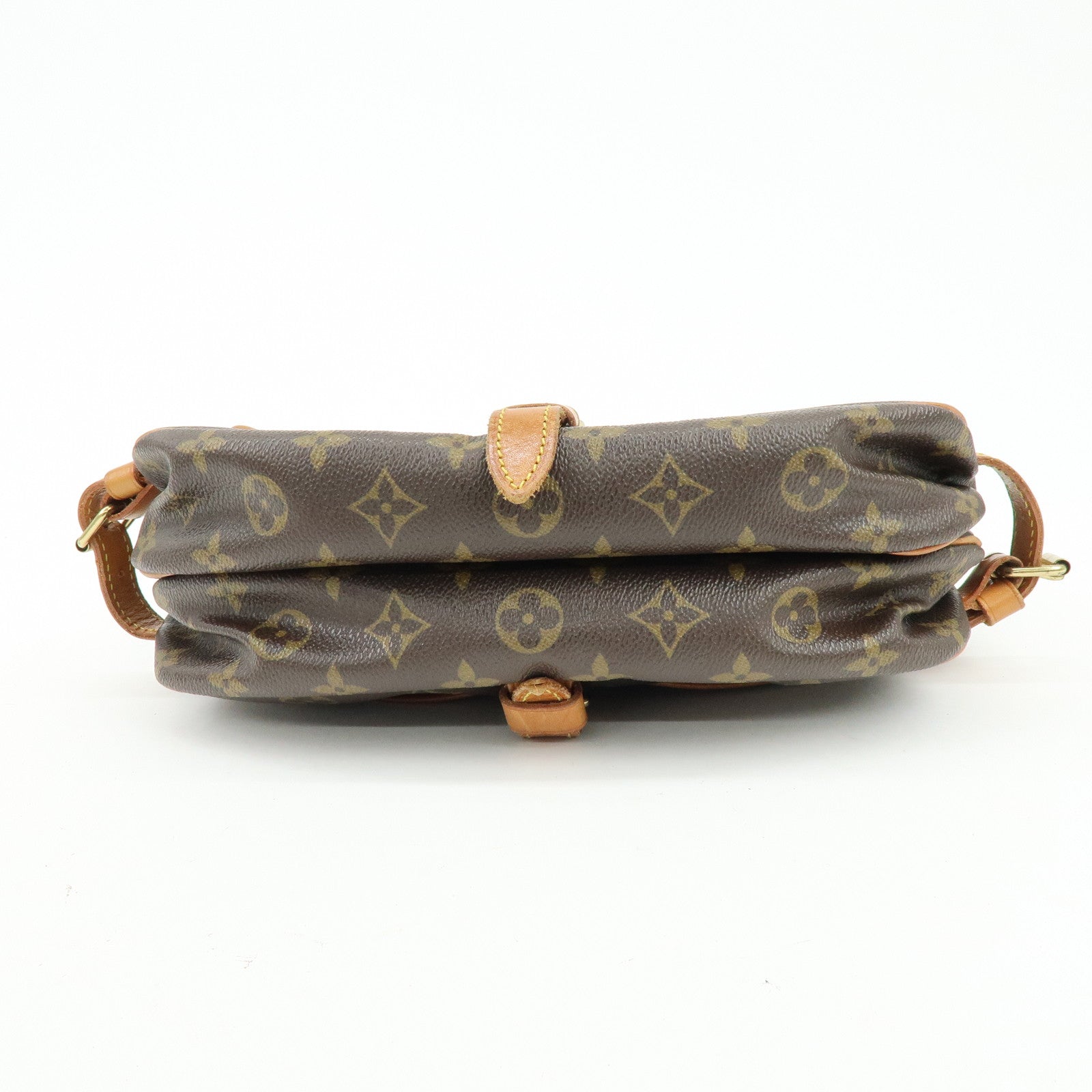 Louis Vuitton Monogram Saumur 30 Canvas Shoulder Bag Brown M42256