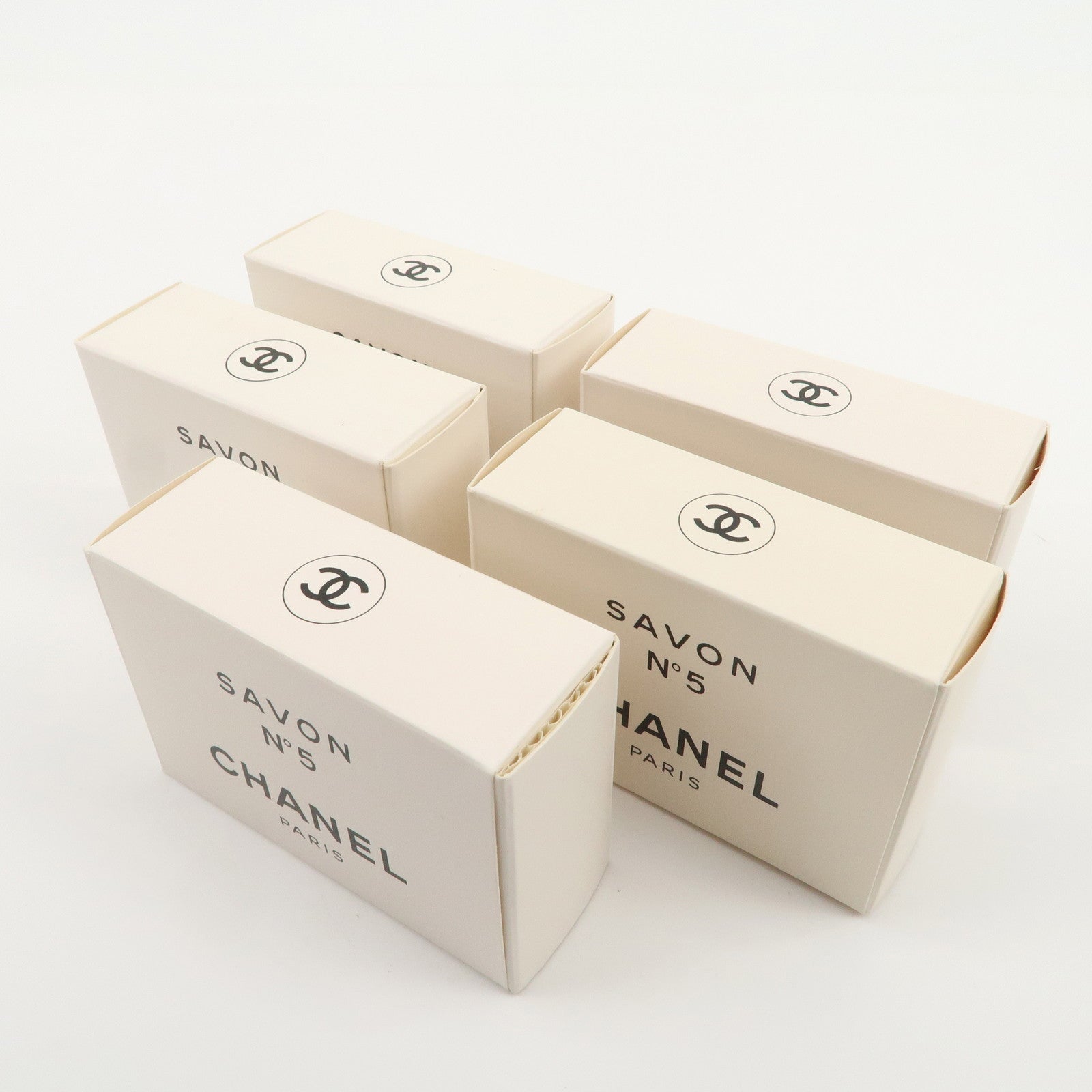 CHANEL COCO Mark Set of 5 Savon No 5 Bar Soap