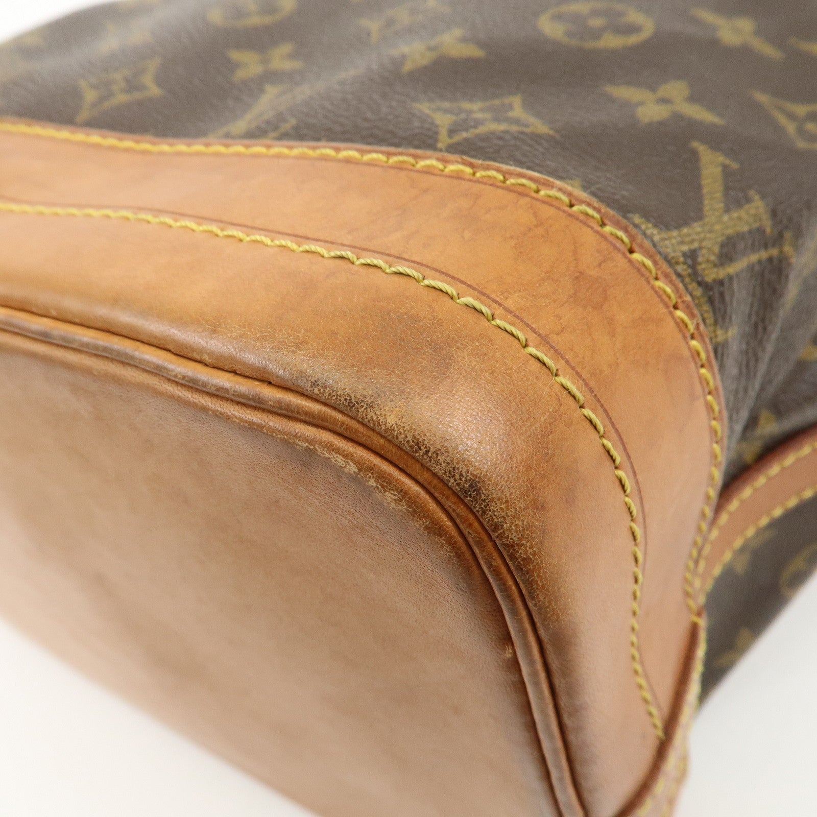 Louis Vuitton Monogram Noe Shoulder Bag Hand Bag Brown M42224