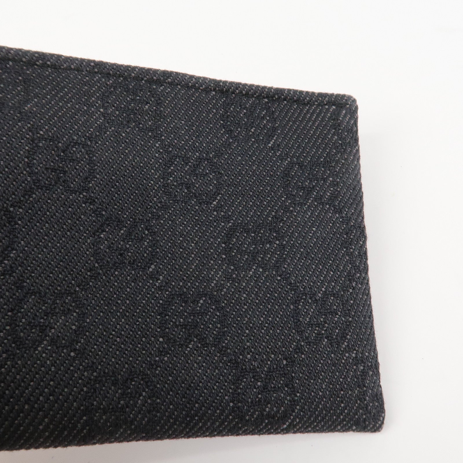 GUCCI Lovely Heart GG Denim Canvas Set of 2 Card Case 217050/224261