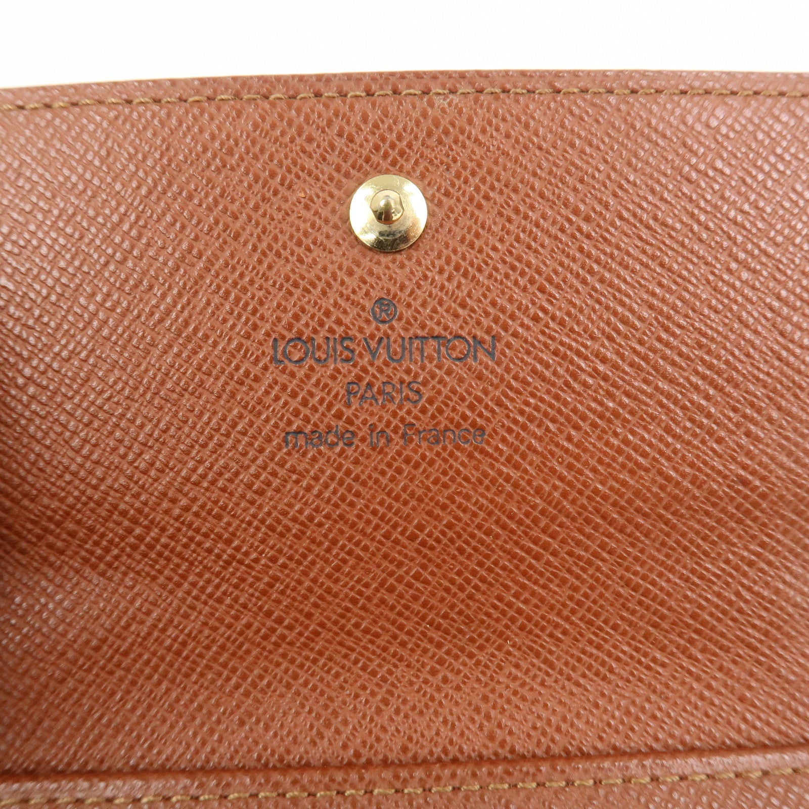 Louis Vuitton Monogram Set of 3 Wallets Brown M61652/M61660