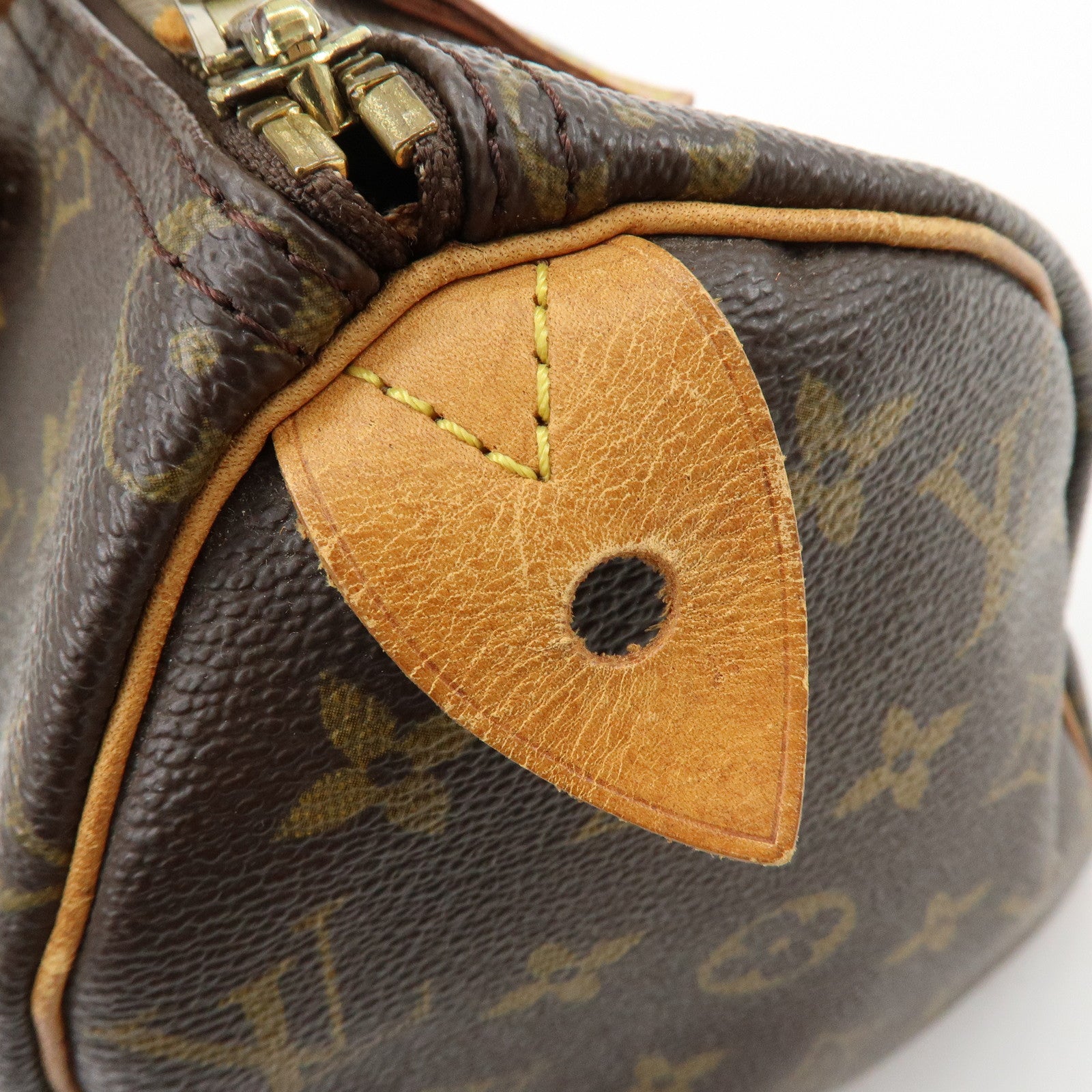 Louis Vuitton Monogram Speedy 25 Boston Bag Hand Bag Brown M41528