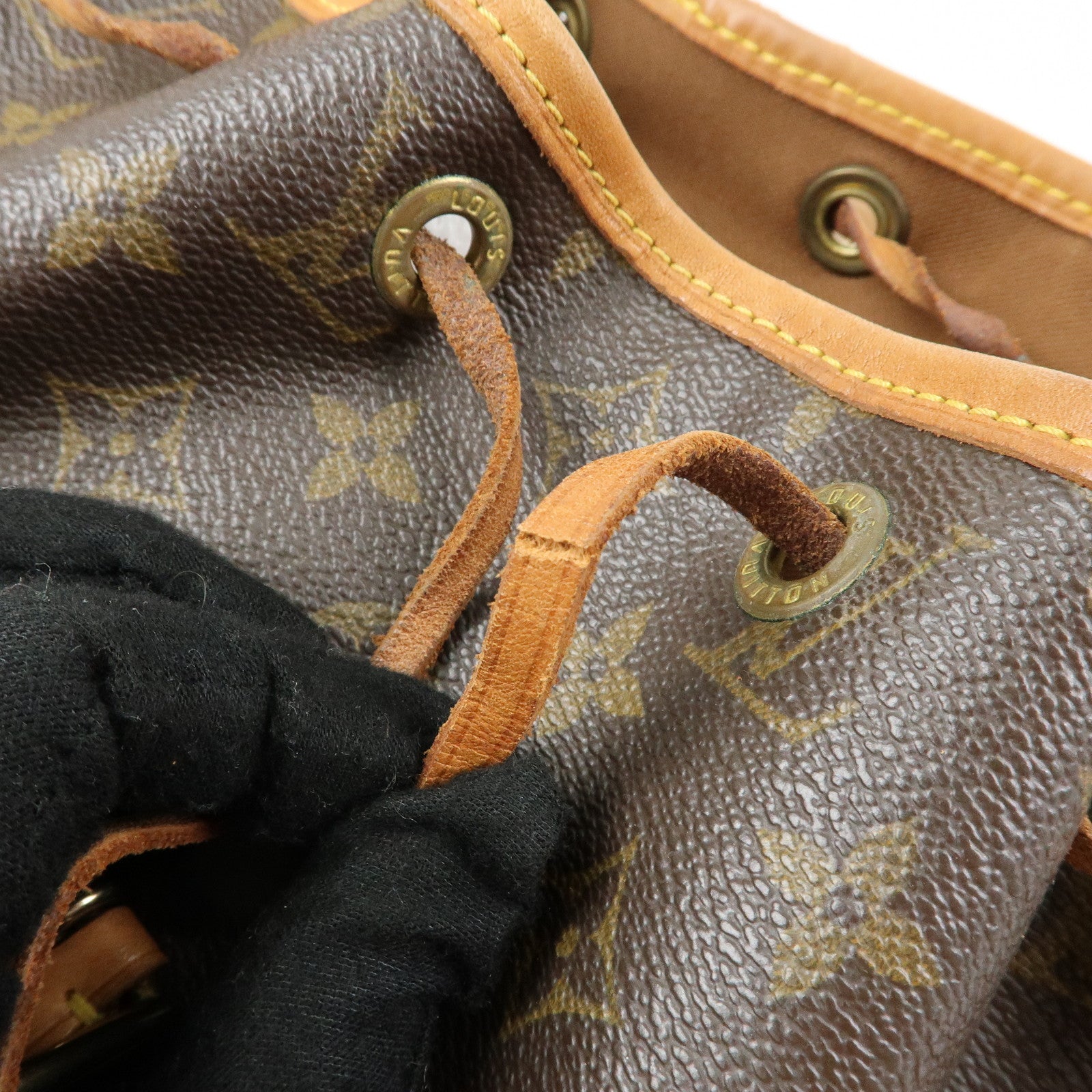 Louis Vuitton Monogram Montsouris MM Backpack Brown M51136