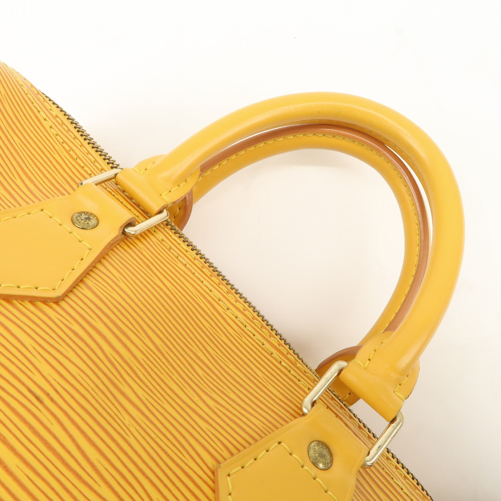 Louis Vuitton Epi Speedy 25 Boston Bag Hand Bag Yellow M43019