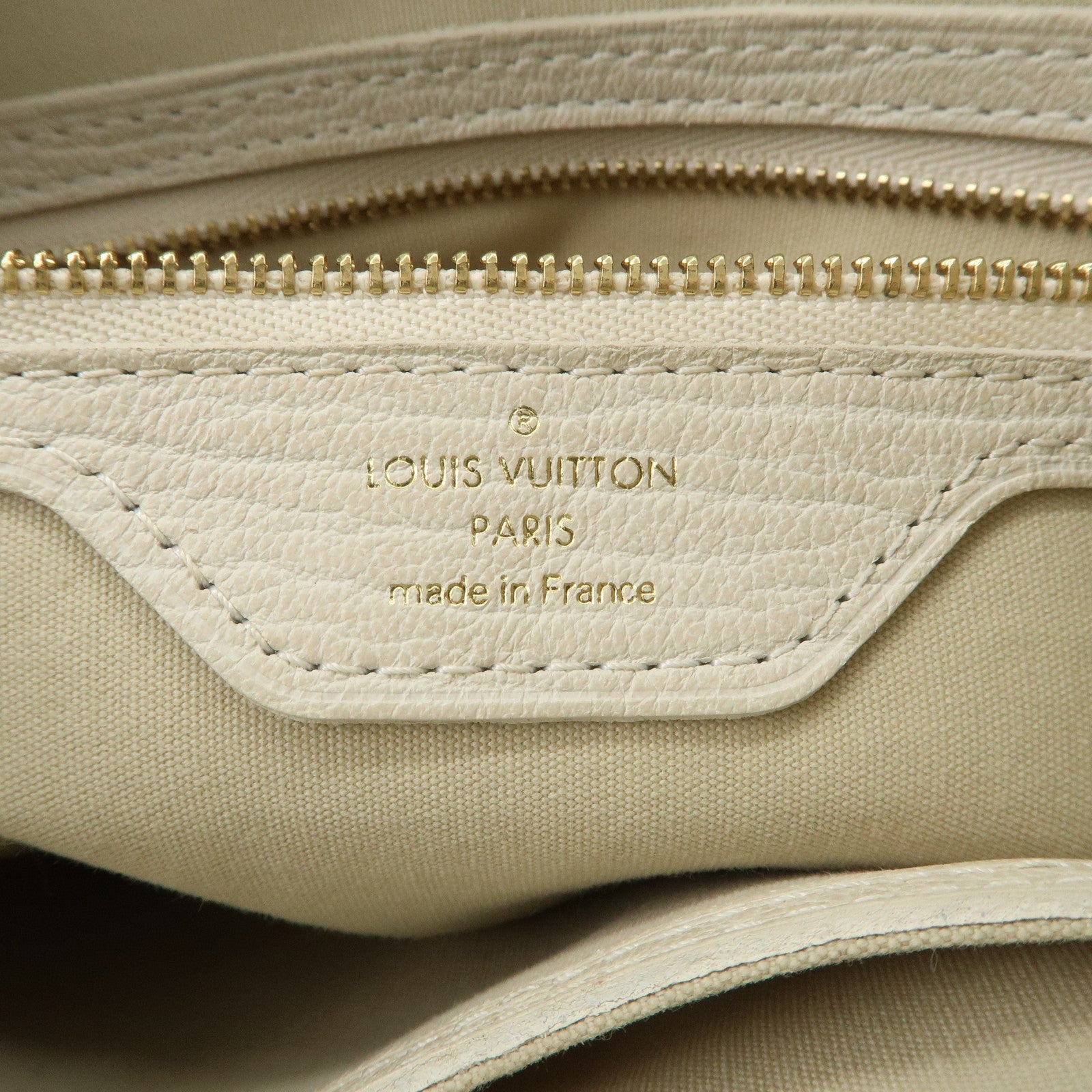 Louis Vuitton Monogram Mini Lin Bucket PM Hand Bag M95316